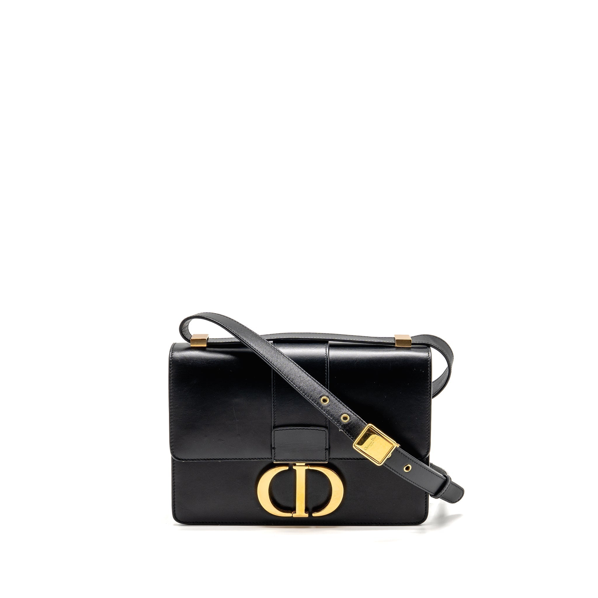 dior-medium-30-montaigne-flap-bag-calfskin-black-ghw