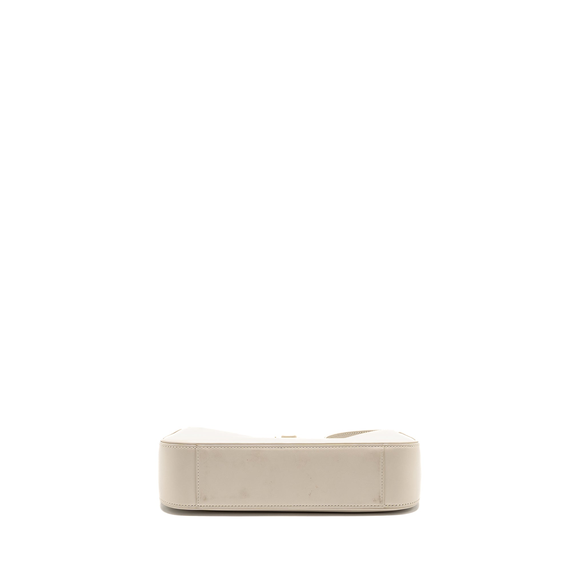 saint-laurent-le-5-a-7-hobo-calfskin-blanc-vintage-ghw