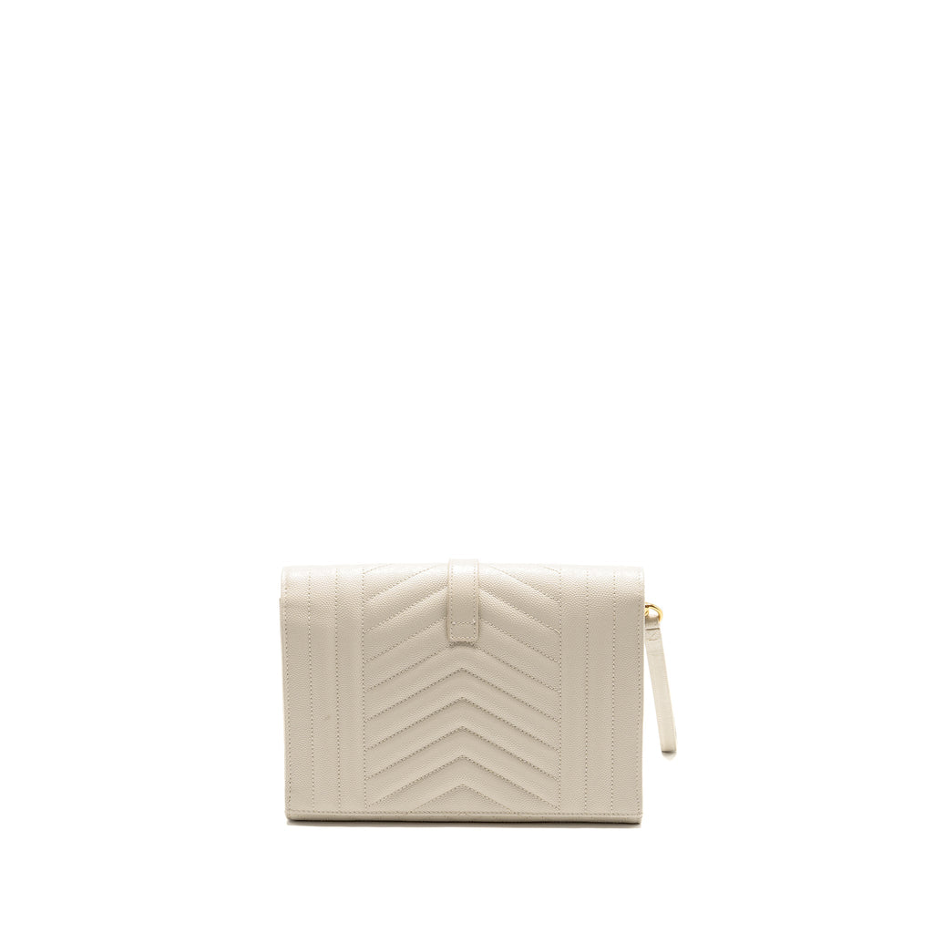 saint-laurent-envelope-flap-pouch-grained-calfskin-blanc-vintage-ghw