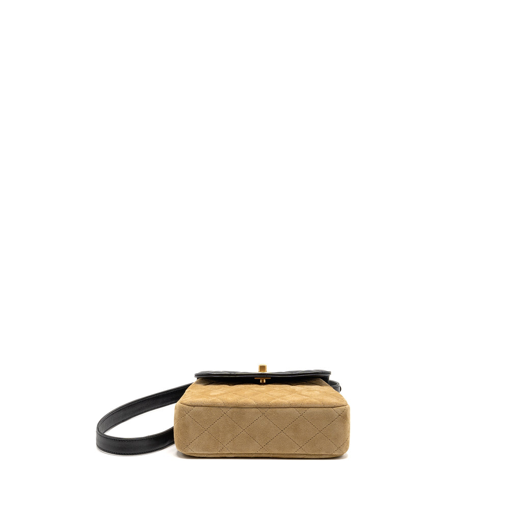chanel-25a-suede-patchwork-mini-crossbody-bag-lambskin-brown-black-ghw-microchip-copy-1