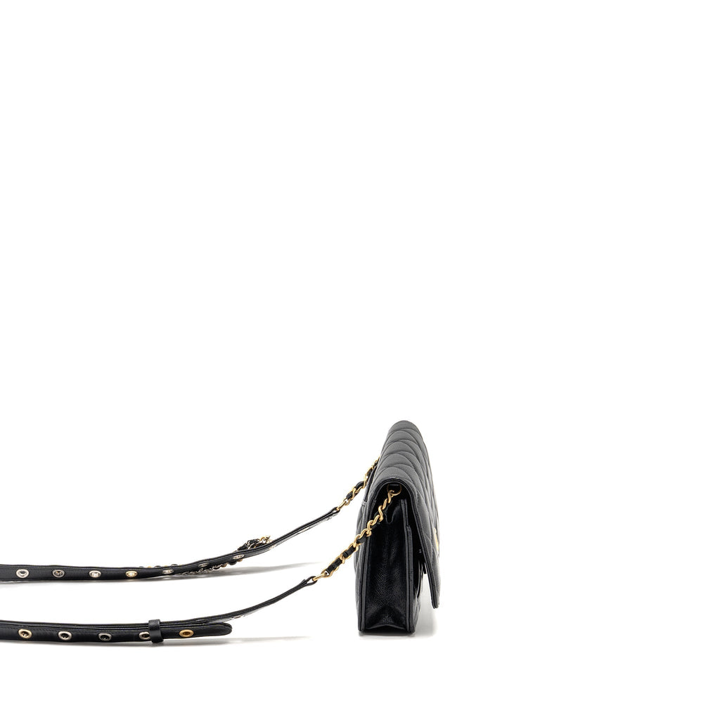 chanel-detailed-strap-wallet-on-chain-lambskin-black-with-multicolour-hardware-microchip-copy
