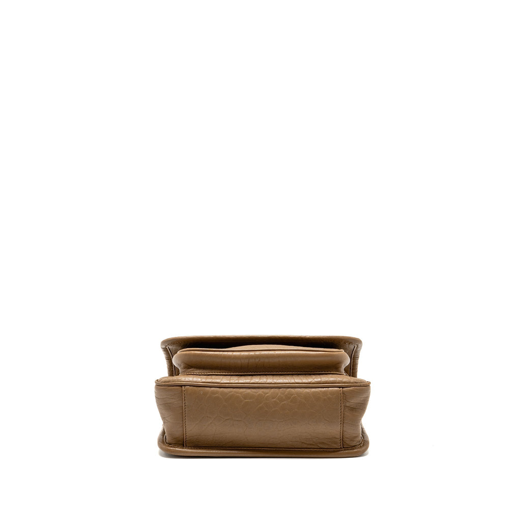 saint-laurent-ysl-niki-baby-grained-lambskin-dark-cork-ghw