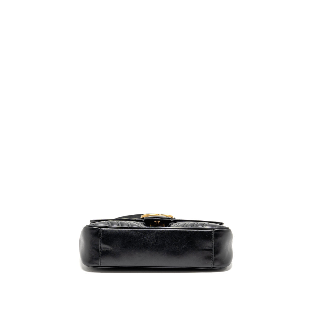 gucci-small-gg-marmont-shoulder-bag-calfskin-black-ghw-2