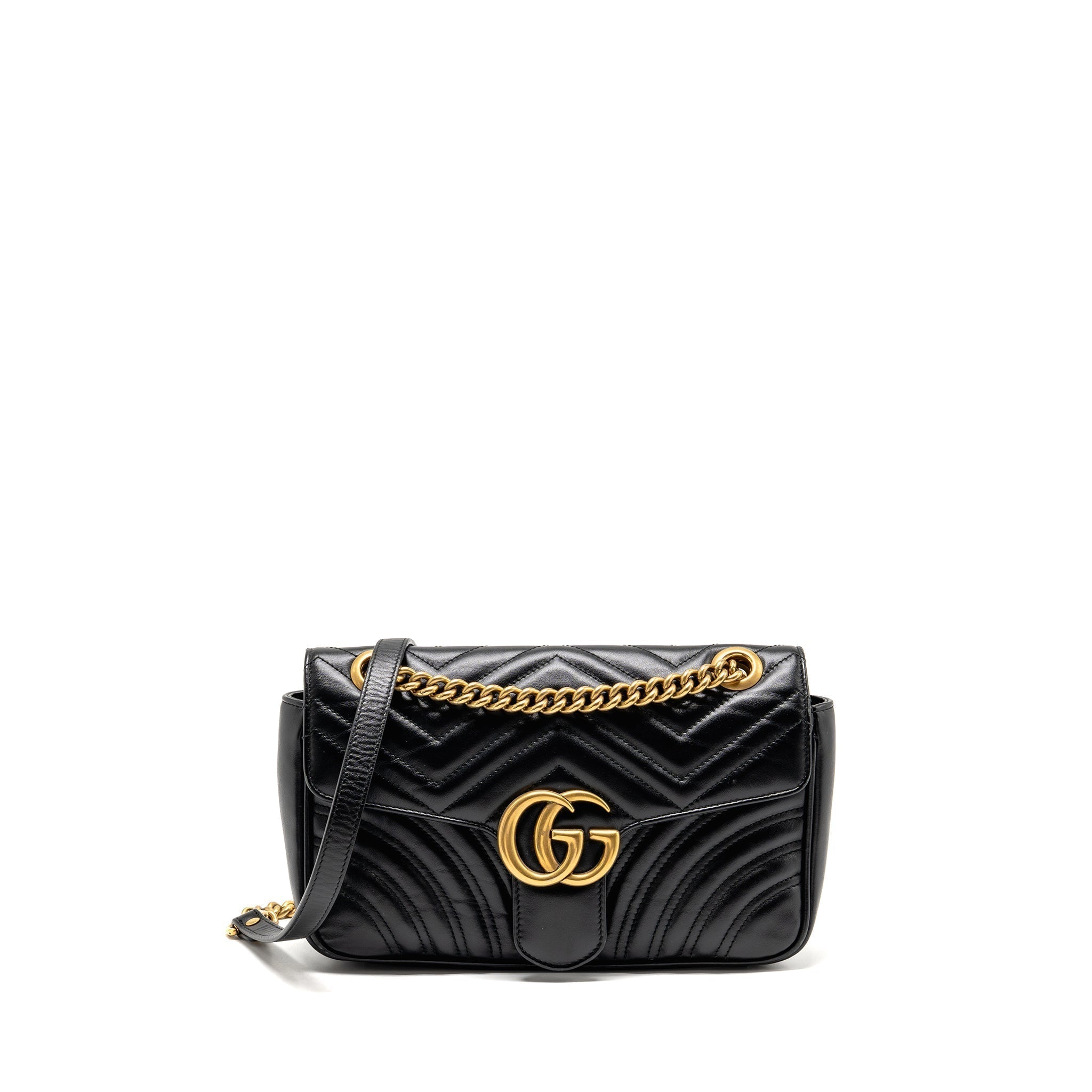 gucci-small-gg-marmont-shoulder-bag-calfskin-black-ghw-2