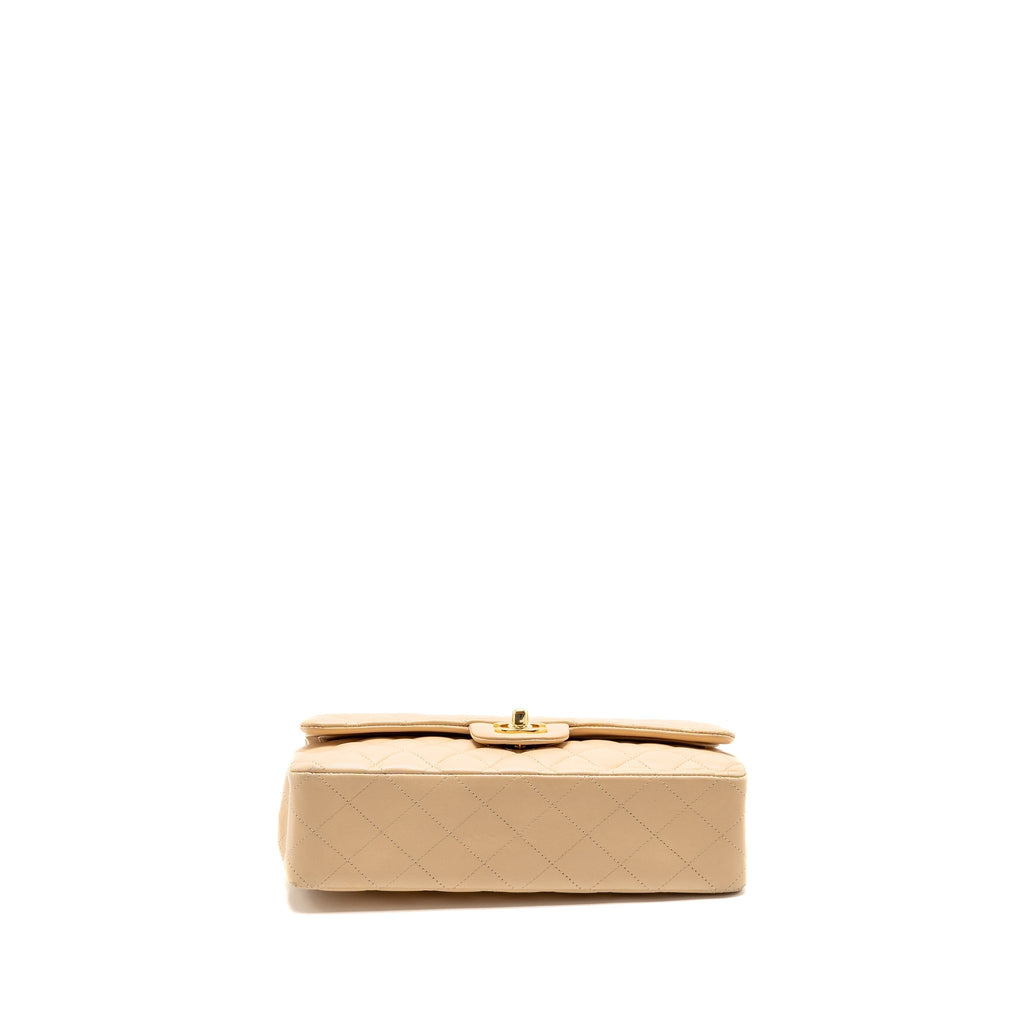 chanel-medium-double-flap-bag-lambskin-beige-ghw
