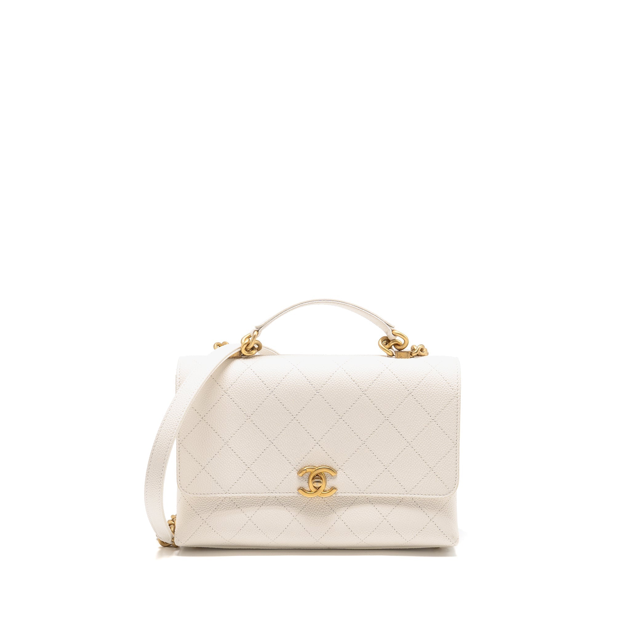 chanel-chic-affinity-top-handle-flap-bag-caviar-white-ghw-copy