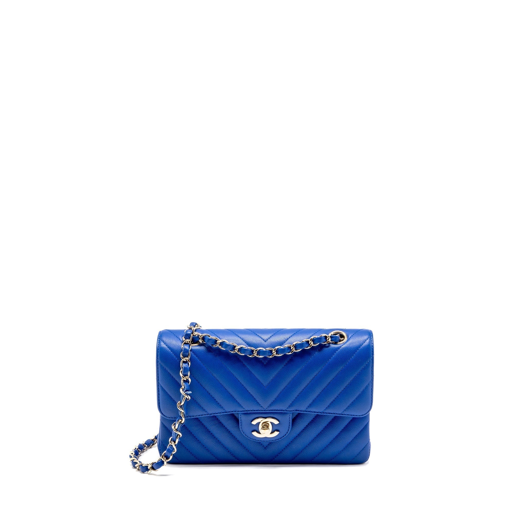 chanel-small-classic-double-flap-bag-chevron-caviar-blue-lghw