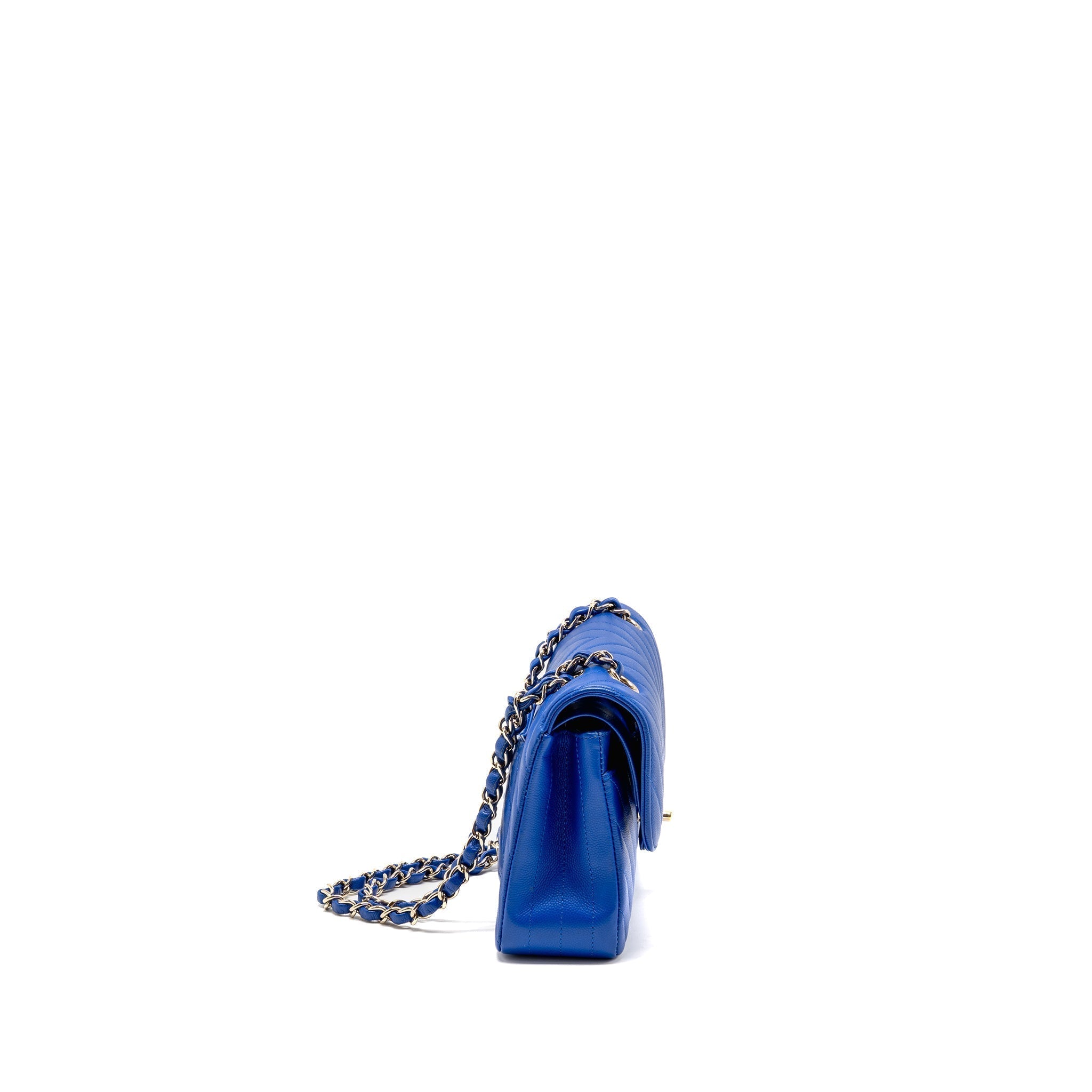 chanel-small-classic-double-flap-bag-chevron-caviar-blue-lghw