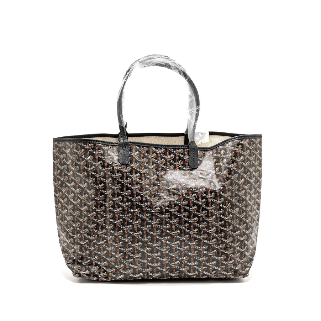 goyard-saint-louis-pm-tote-goyardine-canvas-calfskin-black-shw