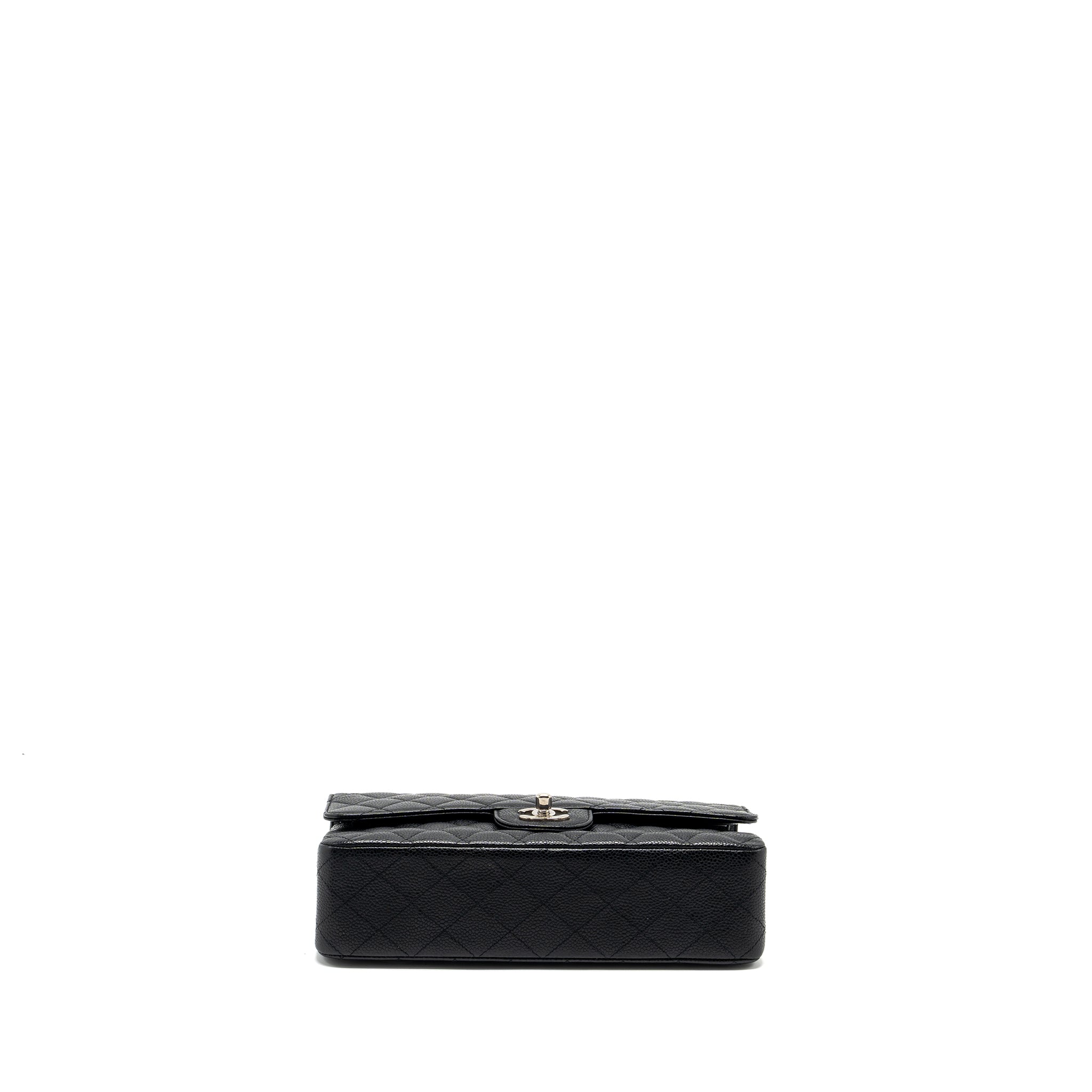 chanel-medium-classic-double-flap-bag-caviar-black-shw-5