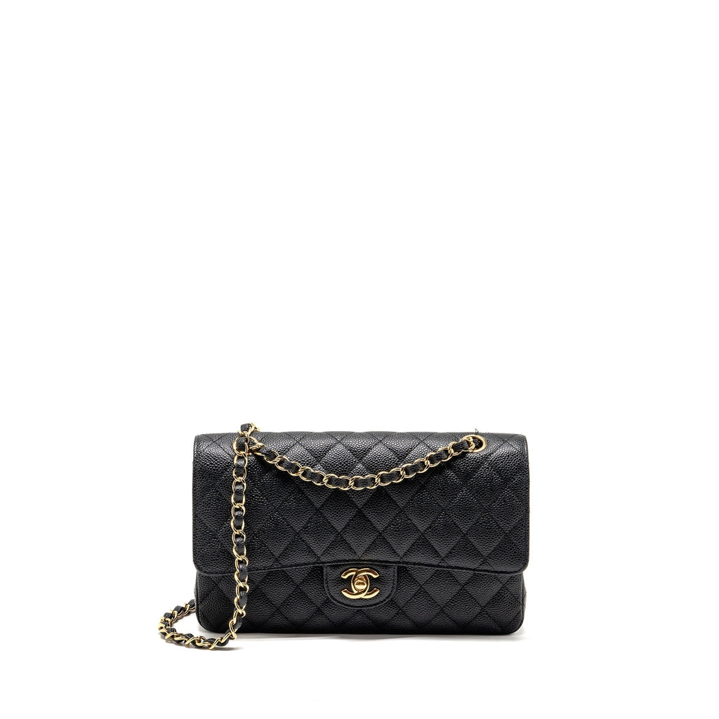chanel-medium-classic-double-flap-bag-caviar-black-ghw-37
