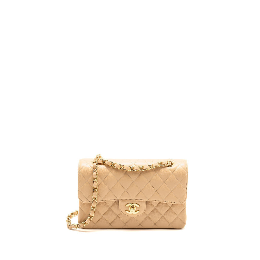 chanel-small-classic-double-flap-bag-caviar-beige-ghw-microchip-copy