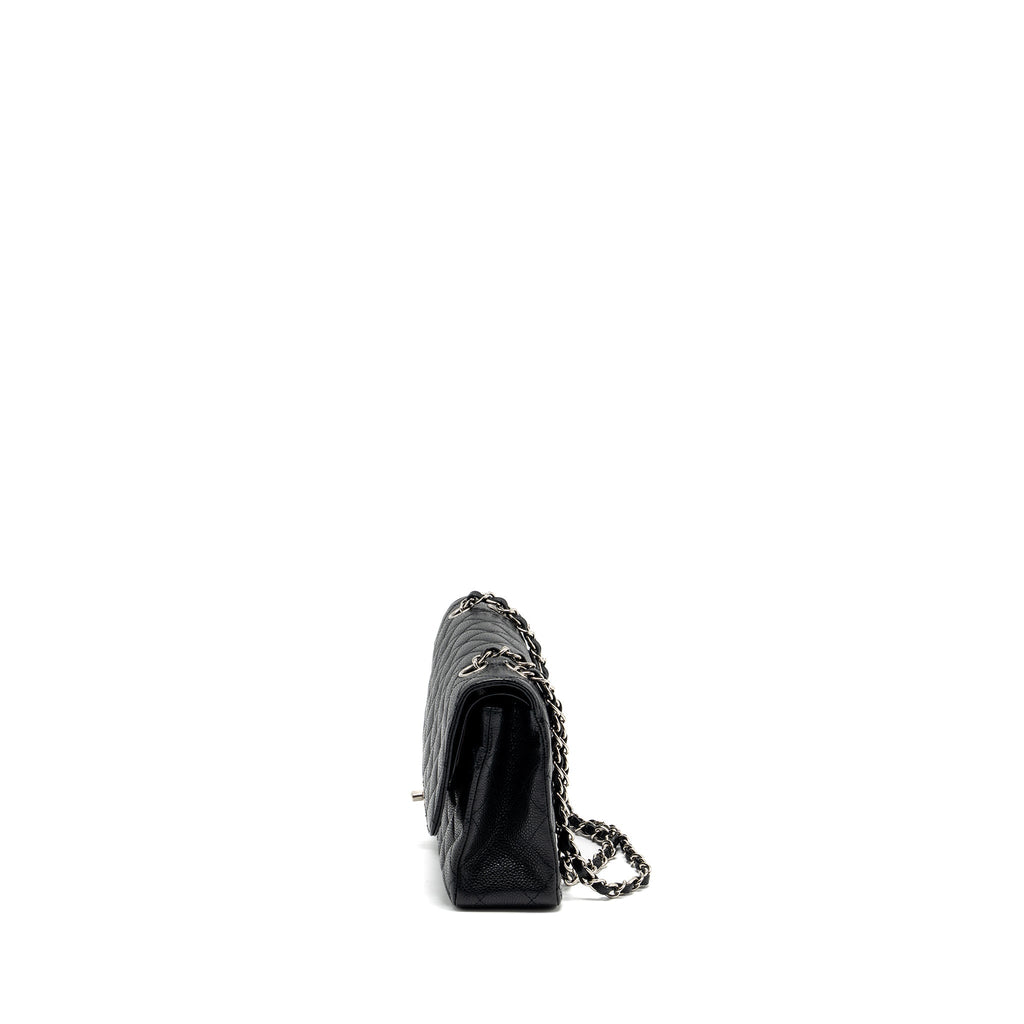 chanel-medium-classic-double-flap-bag-caviar-black-shw-5
