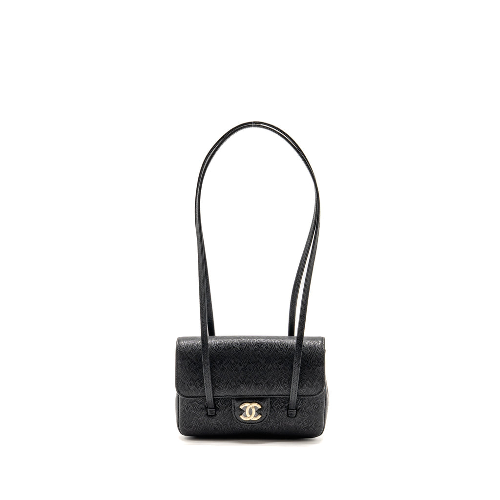 chanel-26p-preppy-coco-clutch-shoulder-bag-caviar-black-ghw-microchip