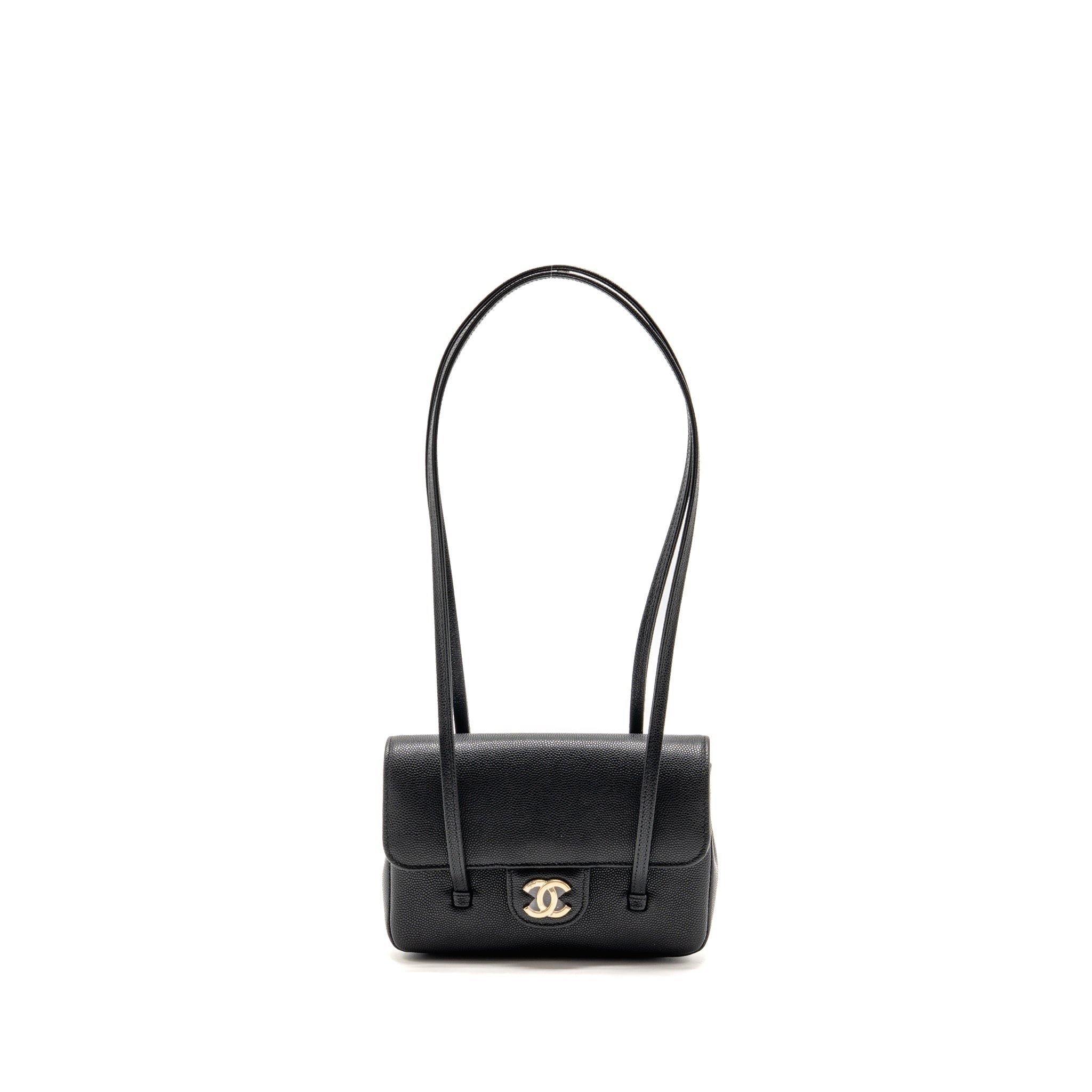 chanel-26p-preppy-coco-clutch-shoulder-bag-caviar-black-ghw-microchip