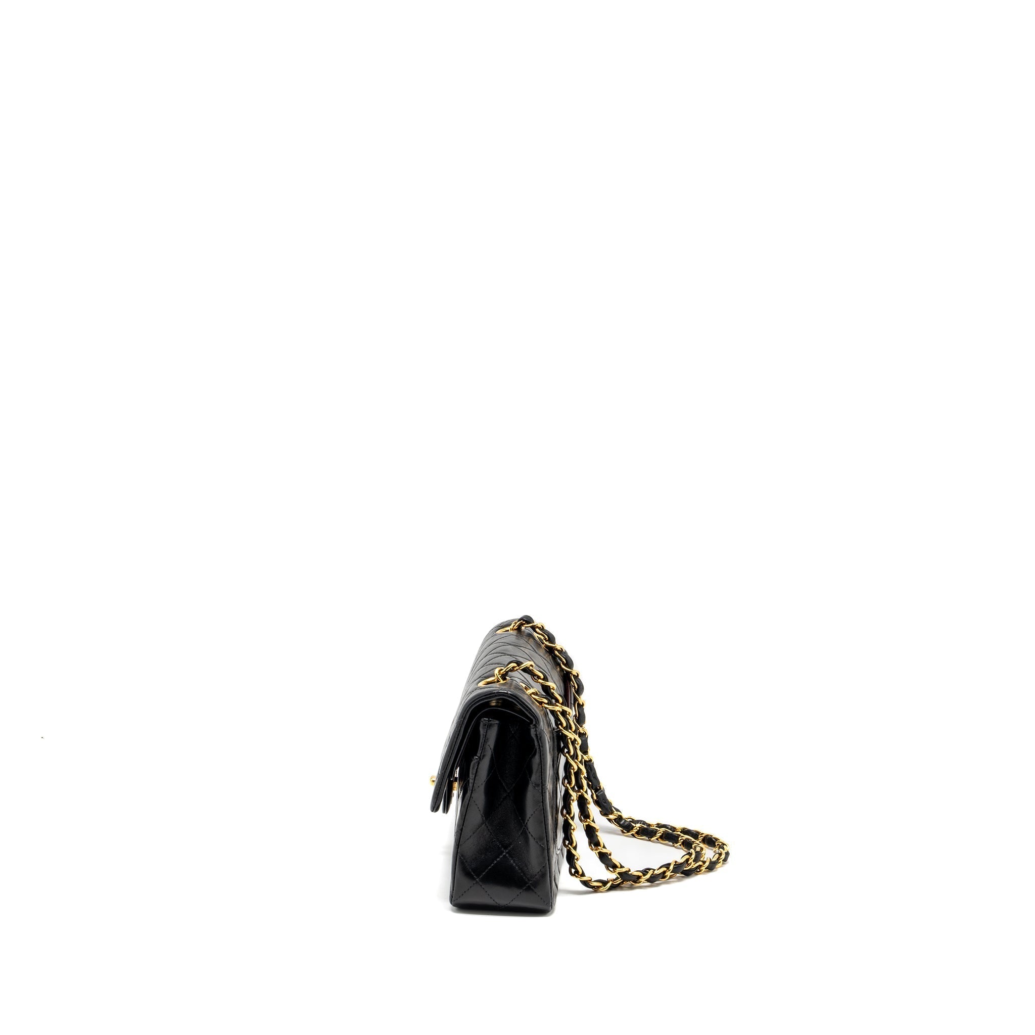 chanel-vintage-small-classic-double-flap-bag-lambskin-black-ghw-1