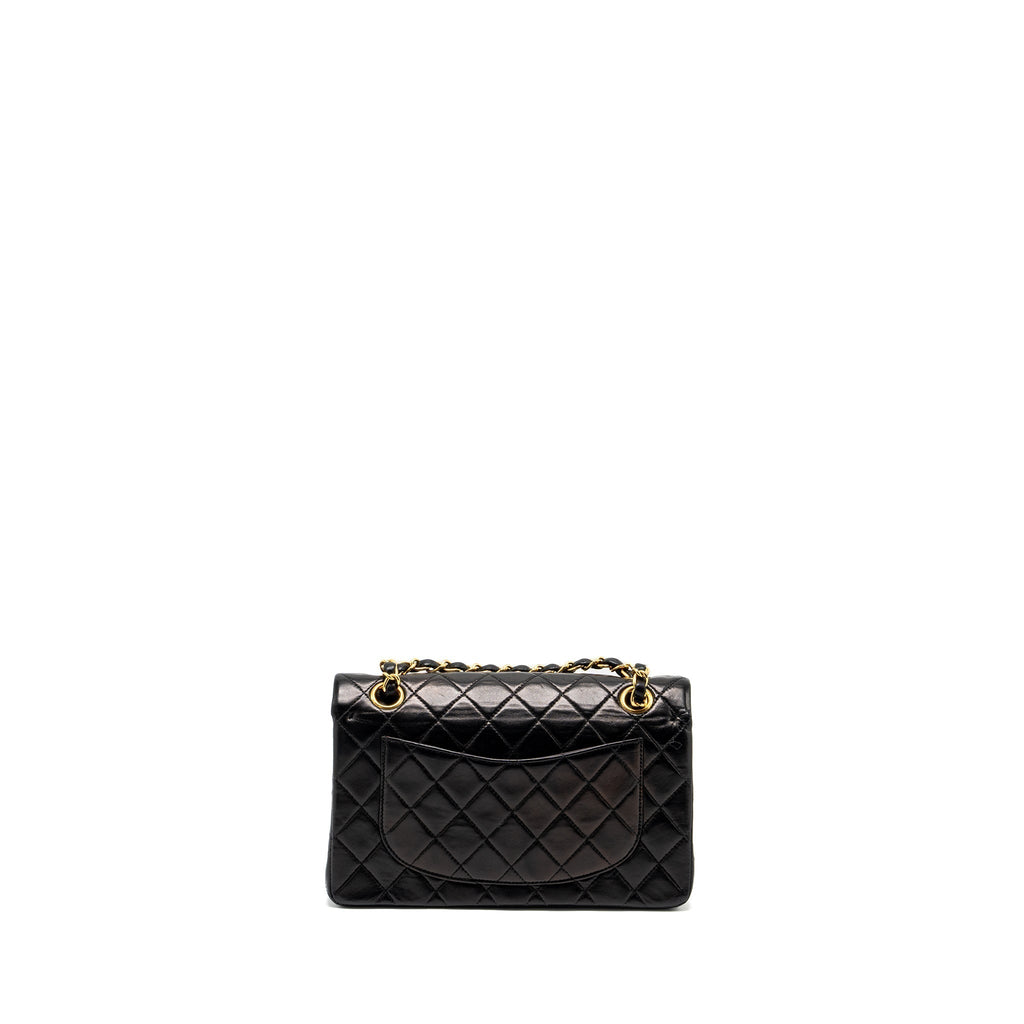 chanel-vintage-small-classic-double-flap-bag-lambskin-black-ghw-1