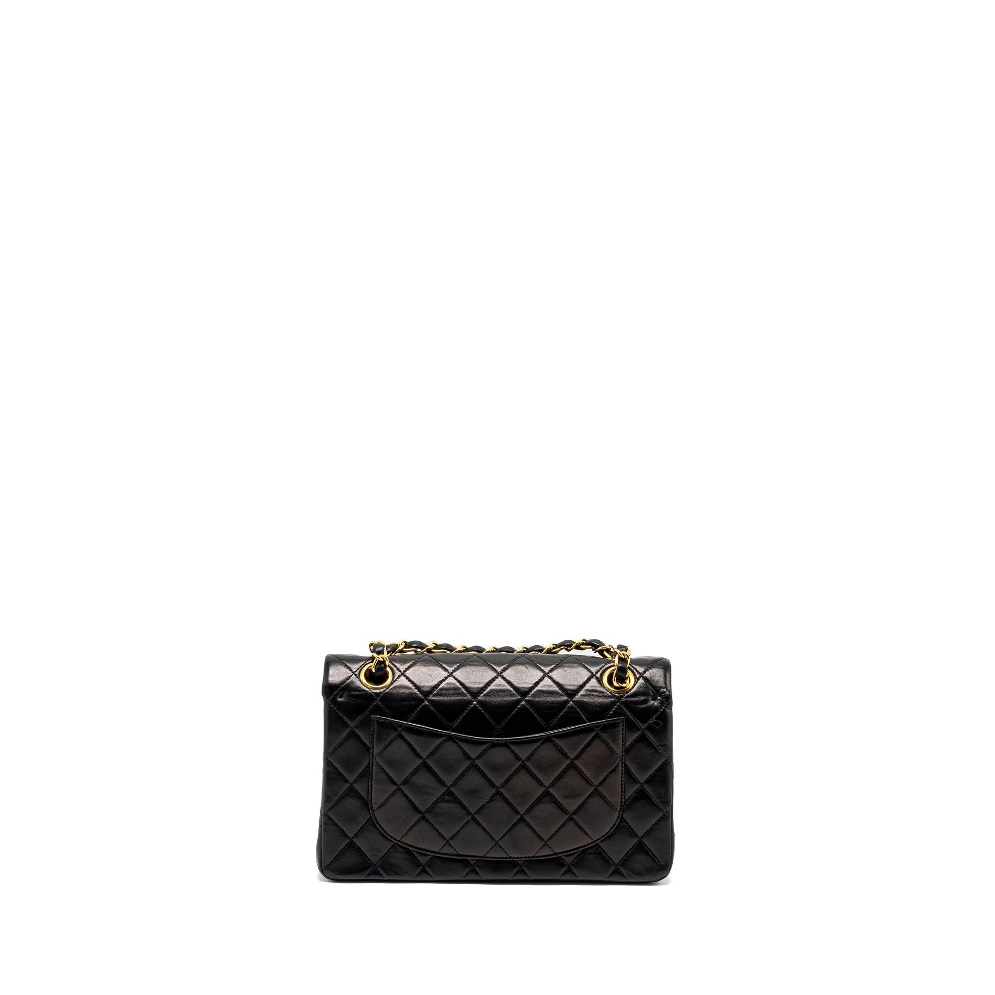 chanel-vintage-small-classic-double-flap-bag-lambskin-black-ghw-1