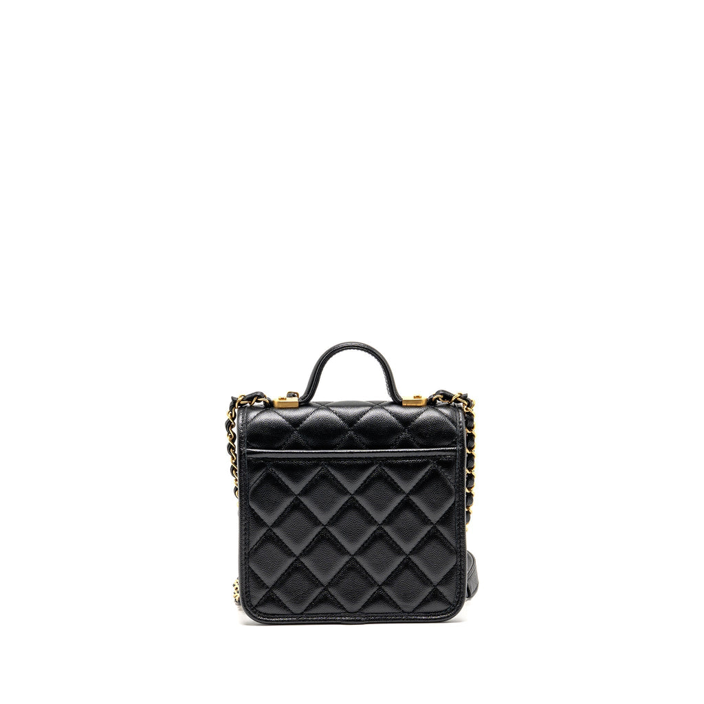 chanel-22k-mini-flap-bag-with-top-handle-shiny-grained-calfskin-black-ghw-microchip-copy