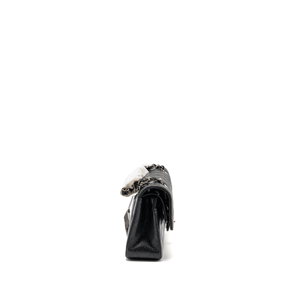 chanel-small-classic-double-flap-bag-caviar-black-shw-2