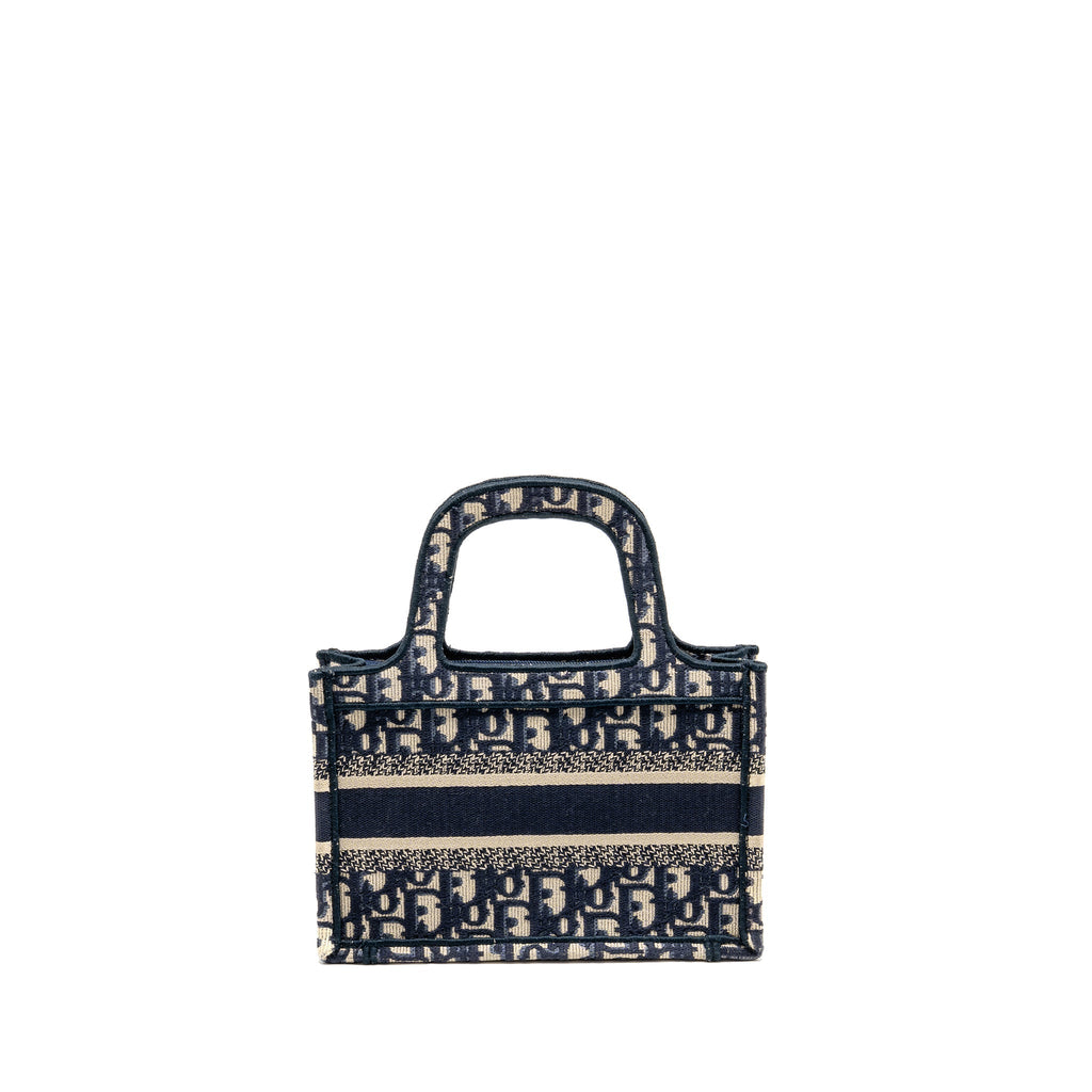 dior-mini-book-tote-bag-blue-oblique-embriodery-copy
