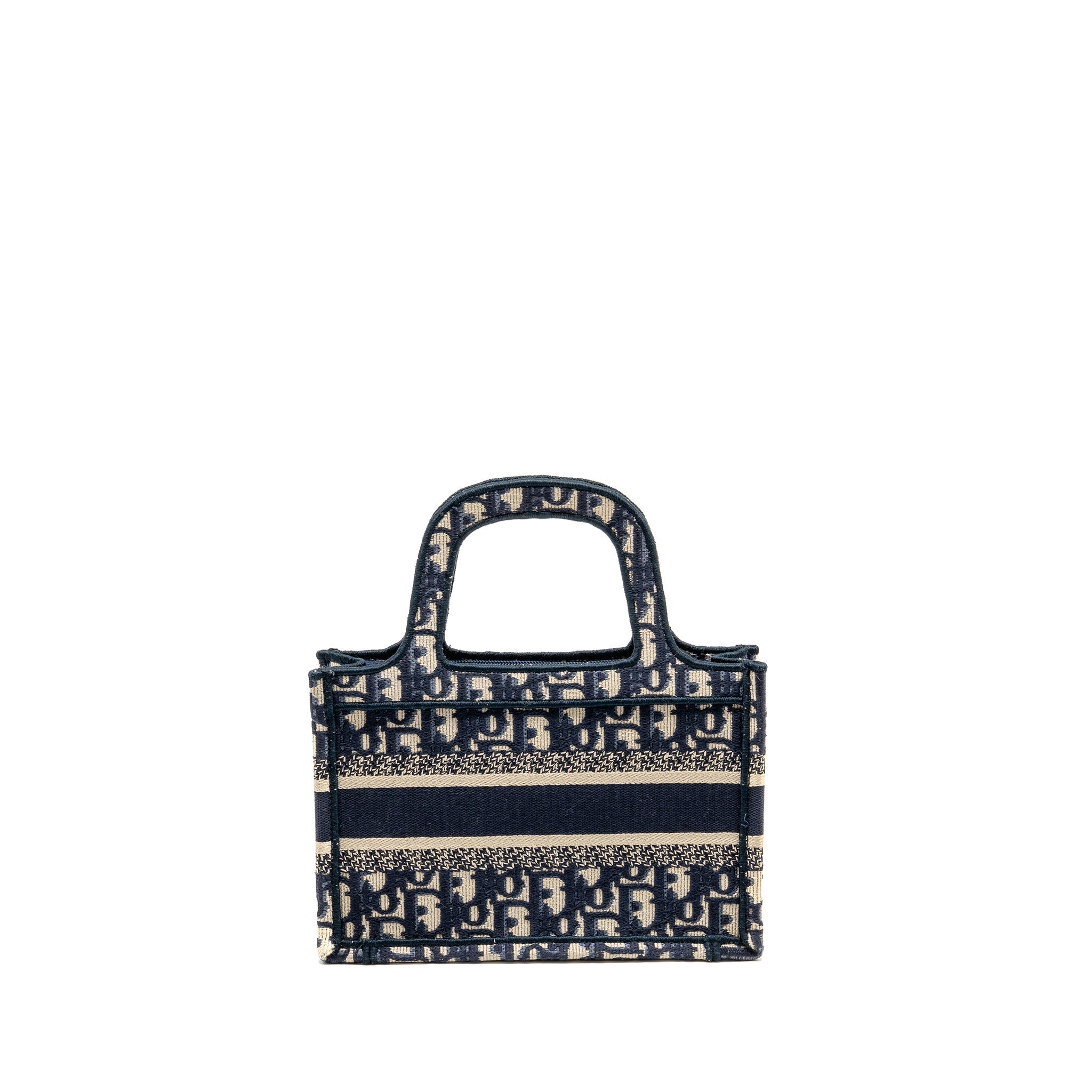 dior-mini-book-tote-bag-blue-oblique-embriodery-copy