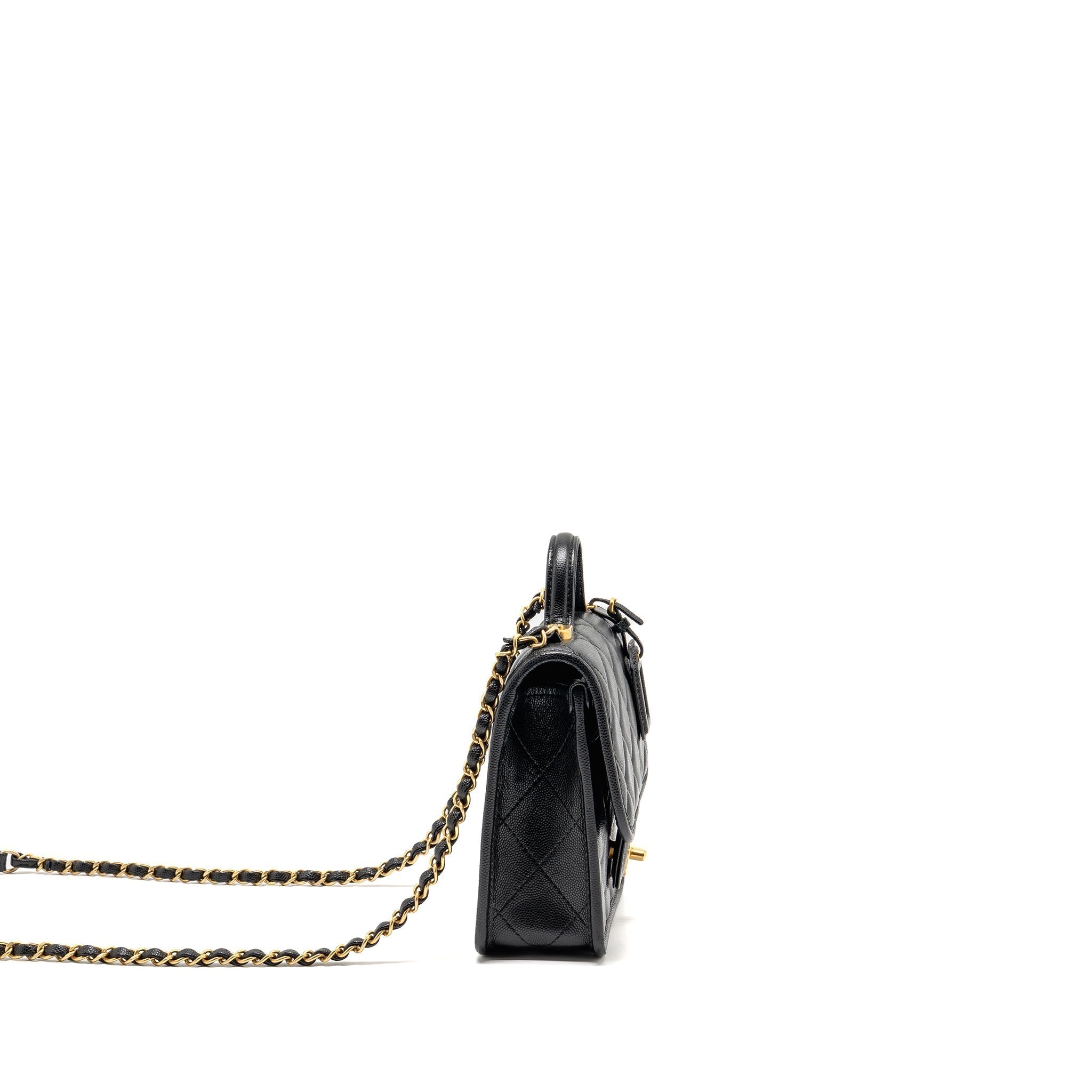 chanel-22k-mini-flap-bag-with-top-handle-shiny-grained-calfskin-black-ghw-microchip-copy