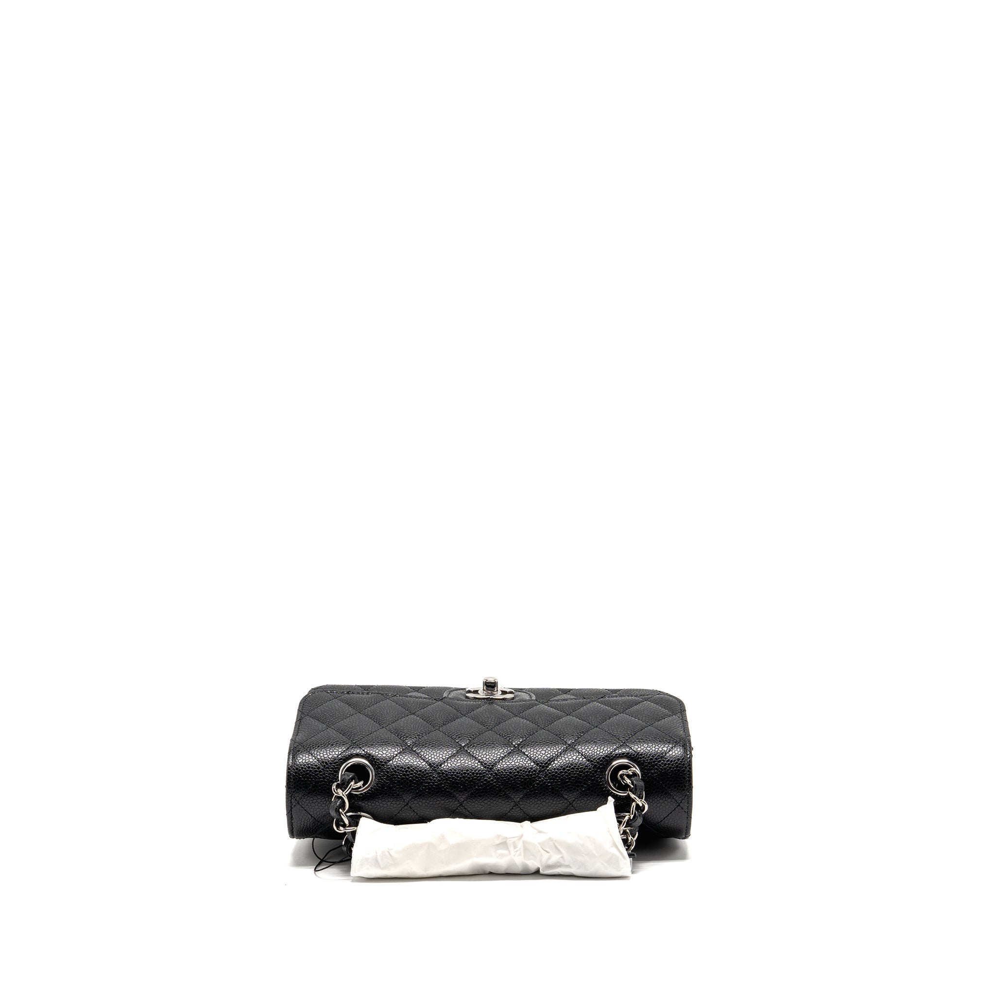 chanel-small-classic-double-flap-bag-caviar-black-shw-2