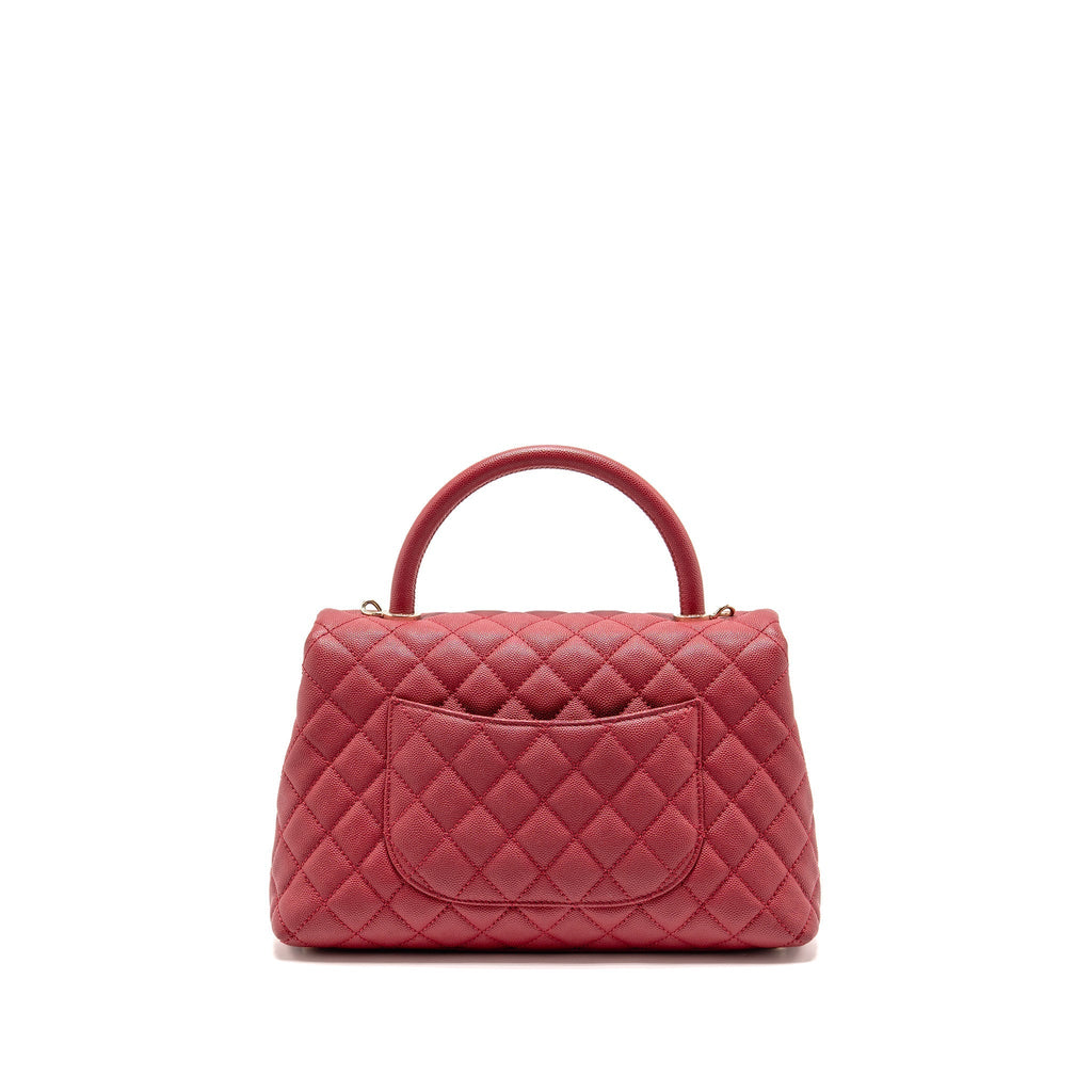 chanel-medium-coco-handle-caviar-red-ghw