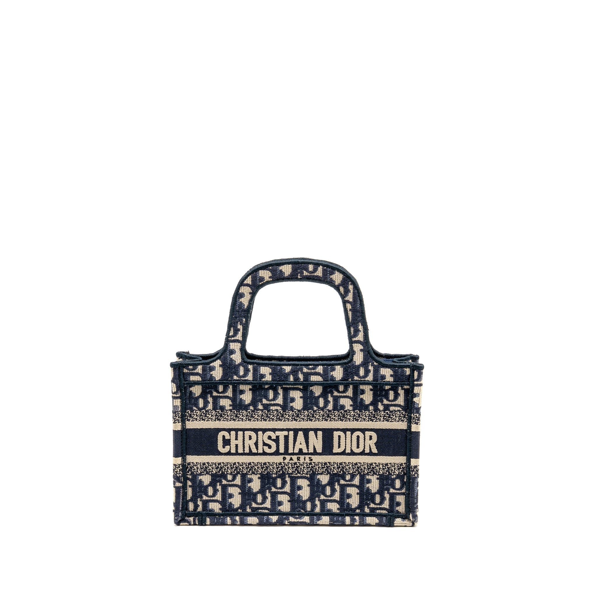 dior-mini-book-tote-bag-blue-oblique-embriodery-copy