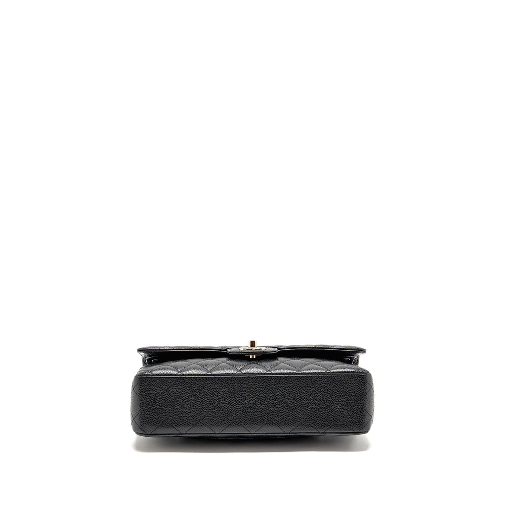 chanel-medium-classic-double-flap-bag-caviar-black-shw-12