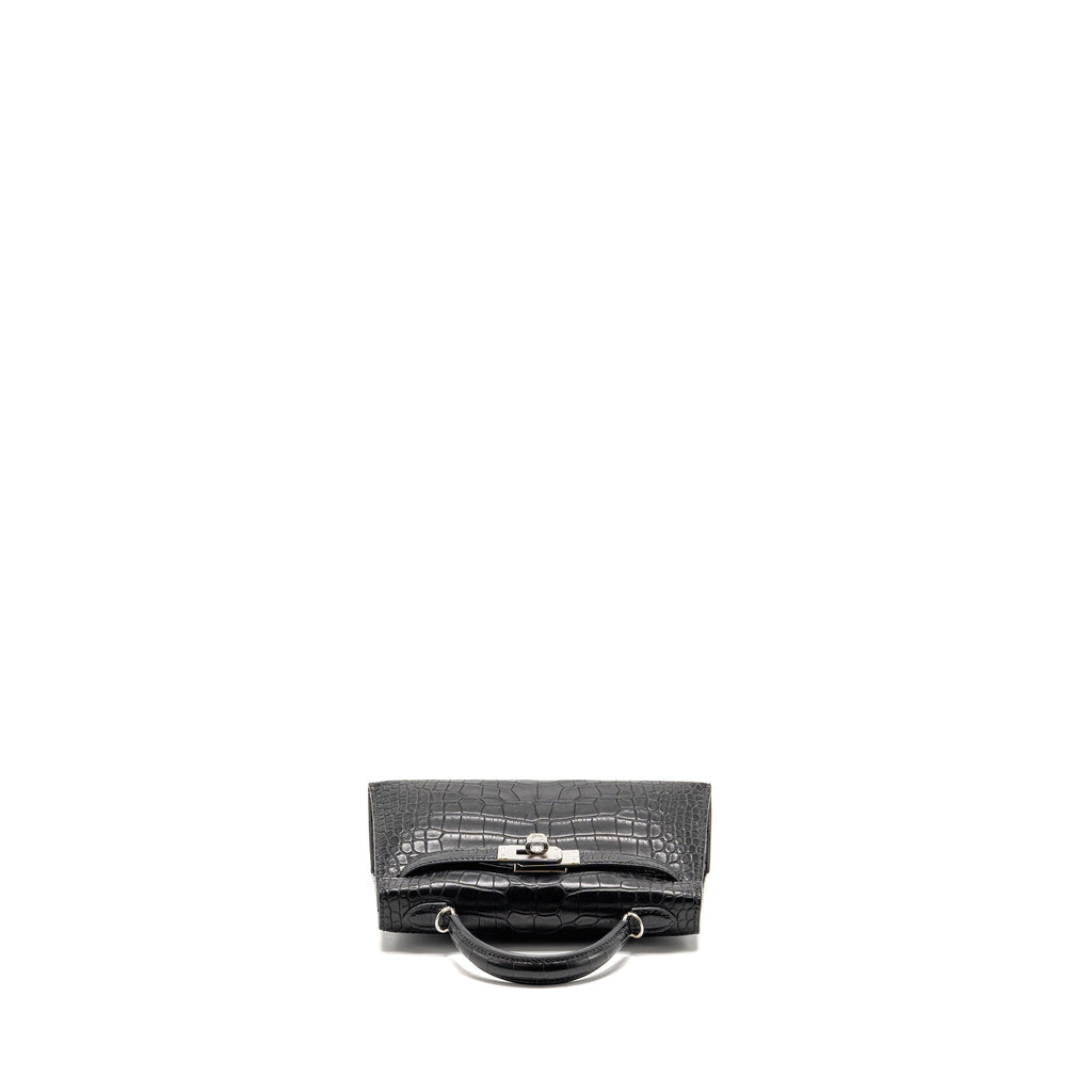 hermes-mini-kelly-ii-alligator-misssissippiensis-matt-black-shw-stamp-k