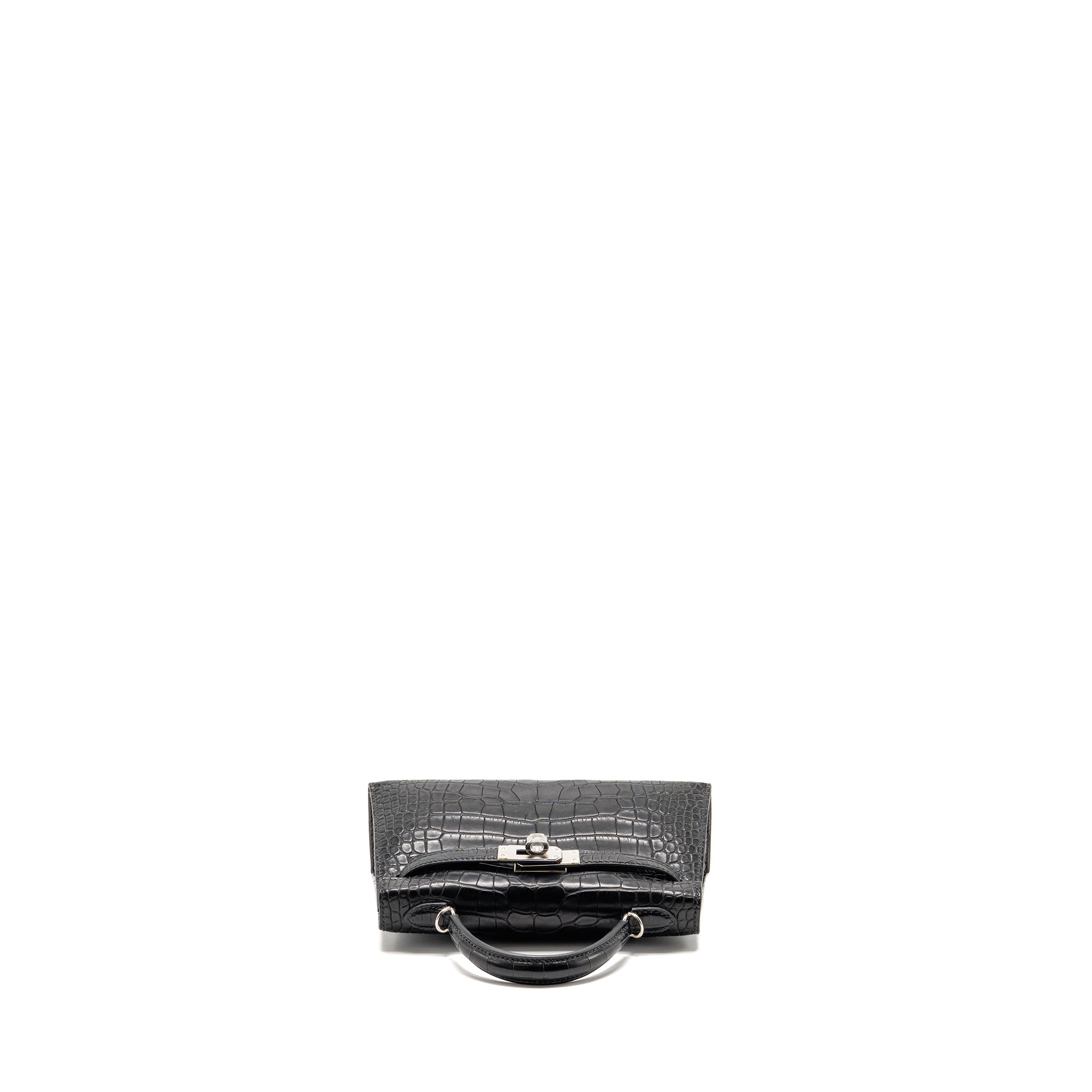 hermes-mini-kelly-ii-alligator-misssissippiensis-matt-black-shw-stamp-k