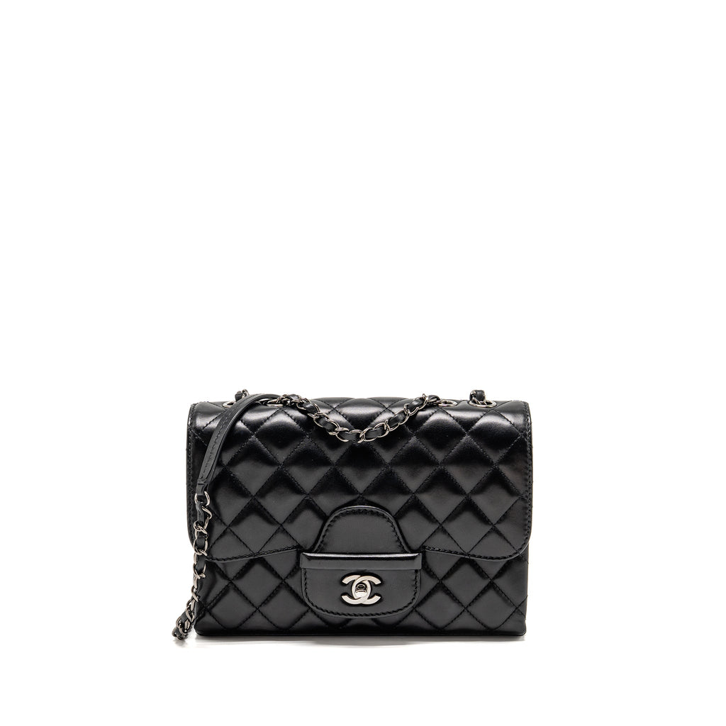 chanel-coco-loop-single-flap-bag-lambskin-black-shw-copy