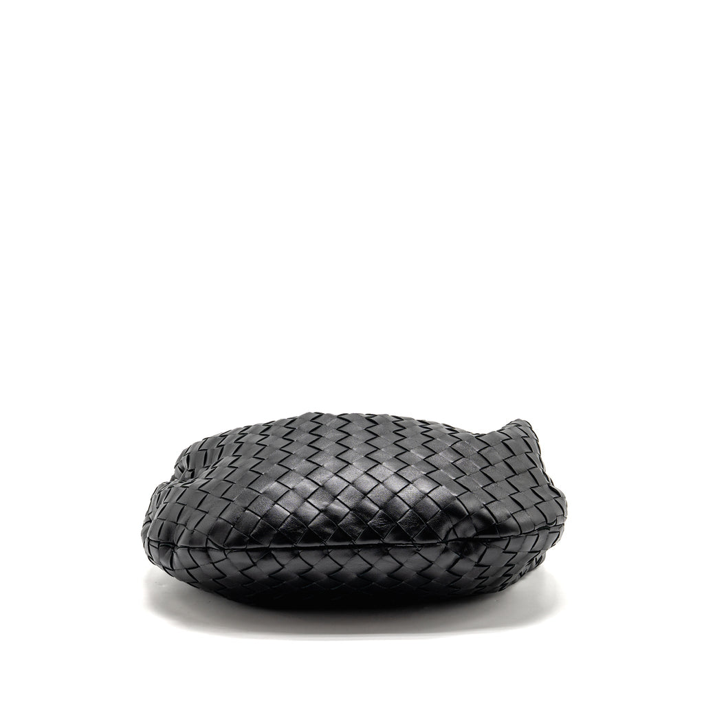 bottega-veneta-small-jodie-intrecciato-leather-black-shw