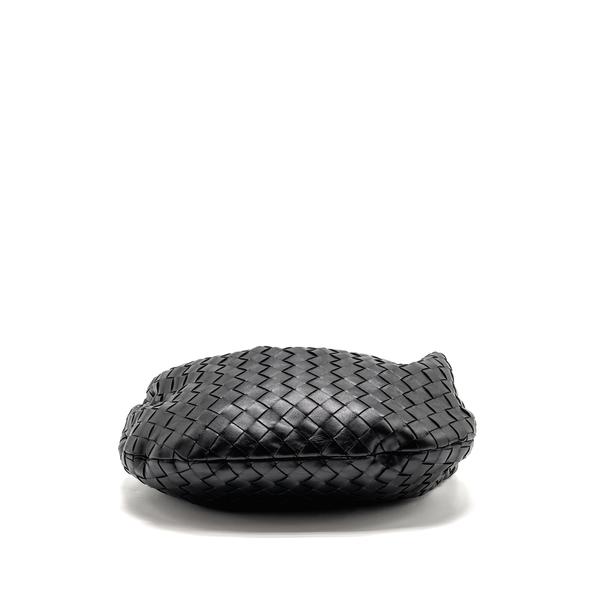 bottega-veneta-small-jodie-intrecciato-leather-black-shw