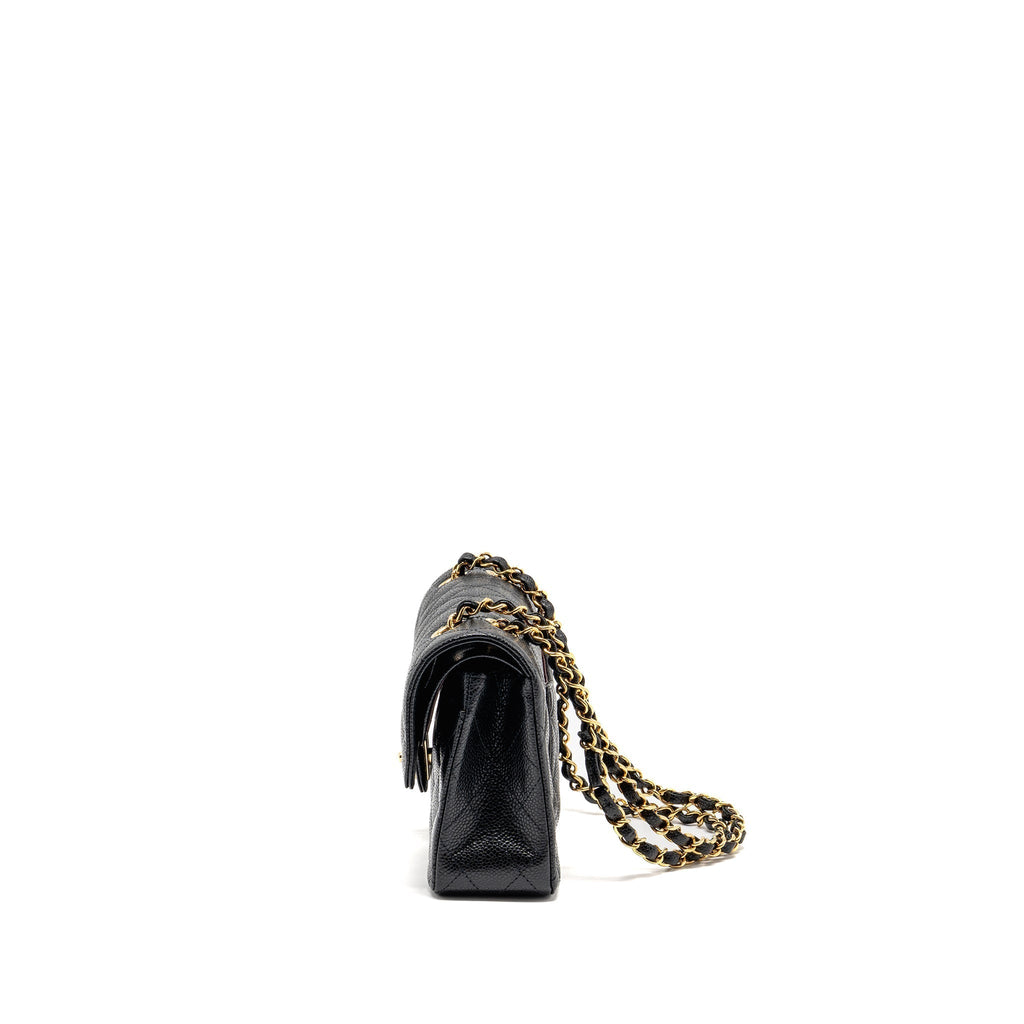 chanel-small-classic-double-flap-bag-caviar-black-ghwmicrochip-2