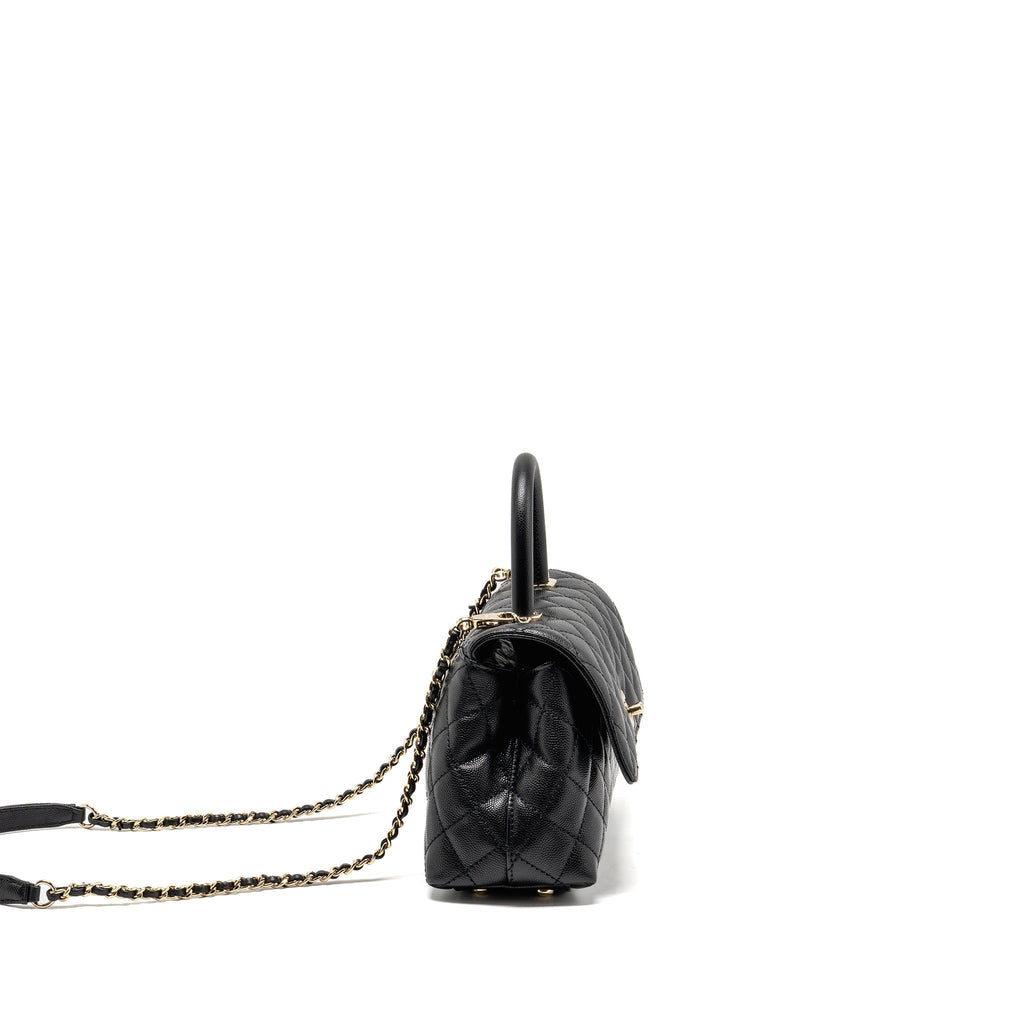 chanel-small-coco-handle-caviar-black-lghw-microchip-18