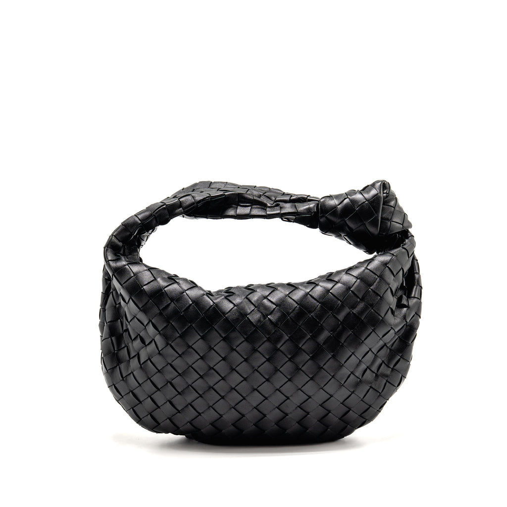 bottega-veneta-small-jodie-intrecciato-leather-black-shw