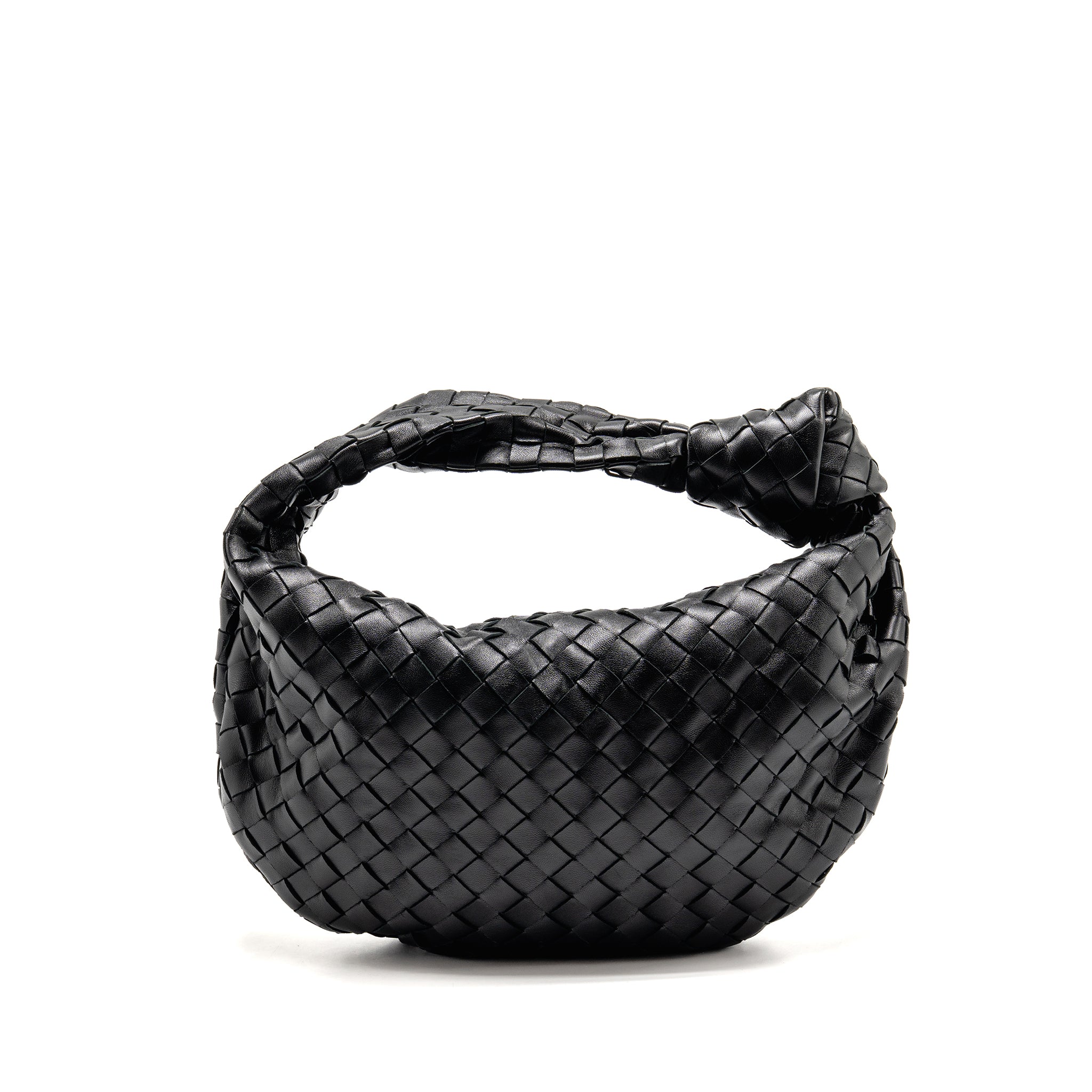 bottega-veneta-small-jodie-intrecciato-leather-black-shw