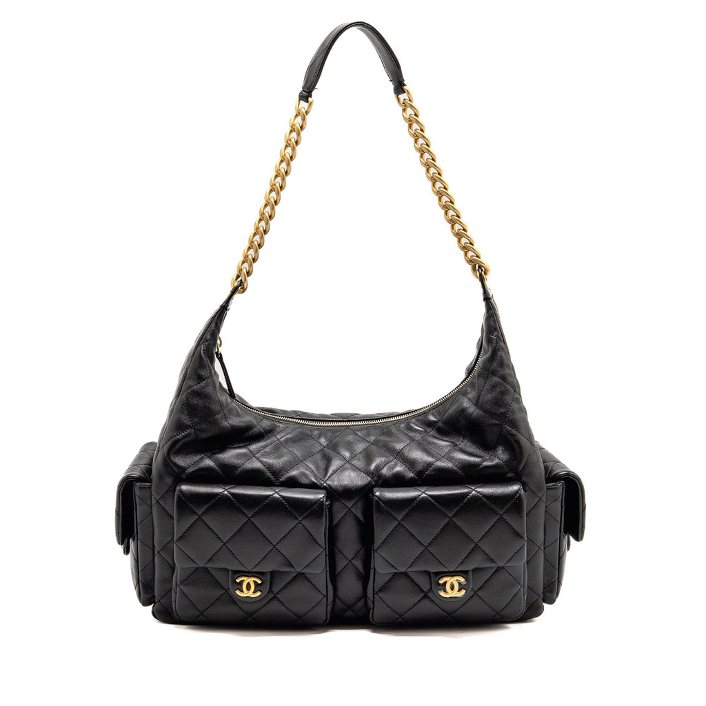 chanel-25c-maxi-hobo-bag-lambskin-black-ghw-microchip