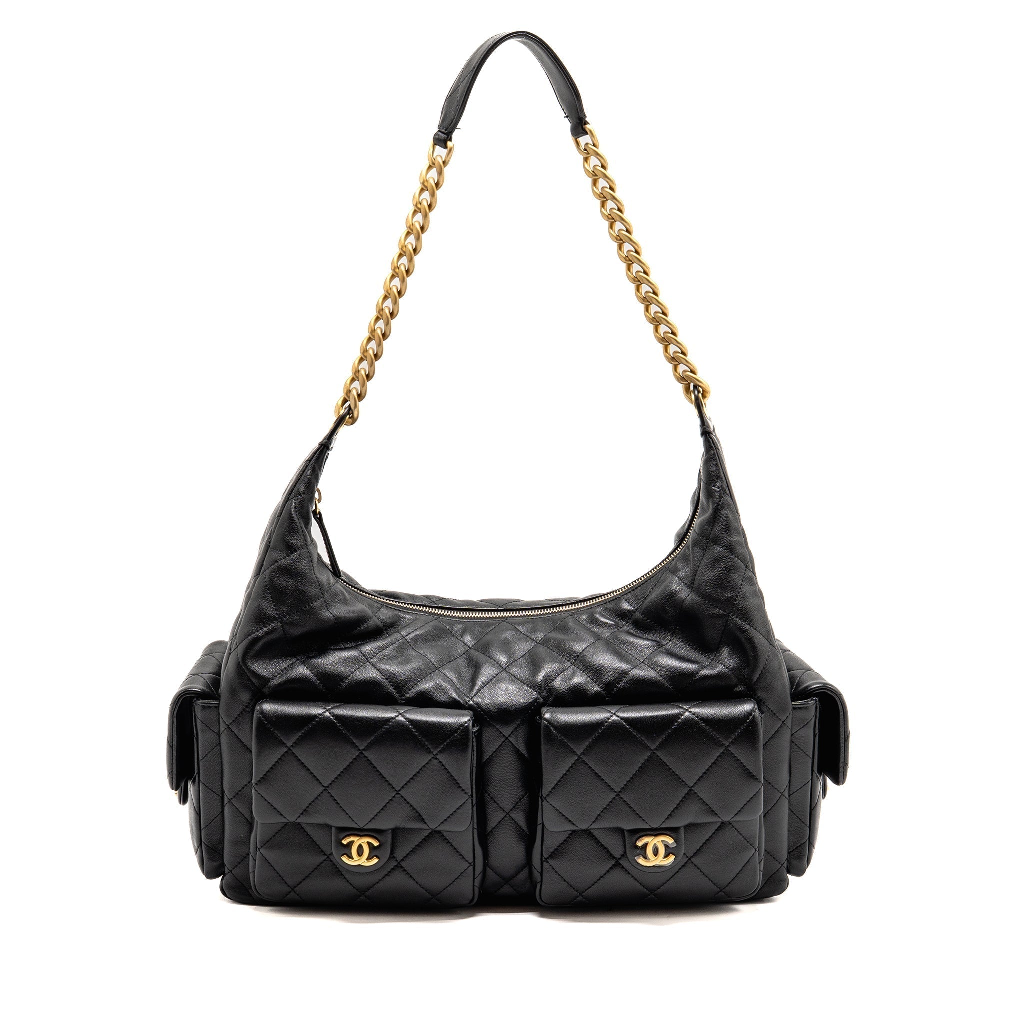 chanel-25c-maxi-hobo-bag-lambskin-black-ghw-microchip