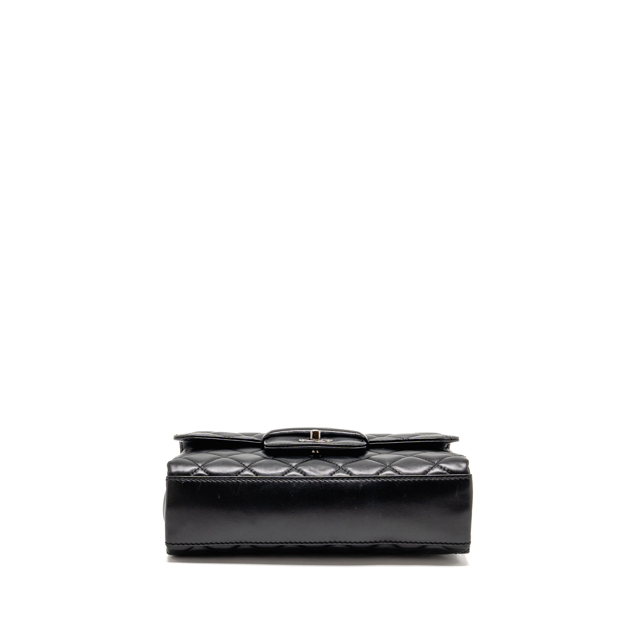 chanel-coco-loop-single-flap-bag-lambskin-black-shw-copy