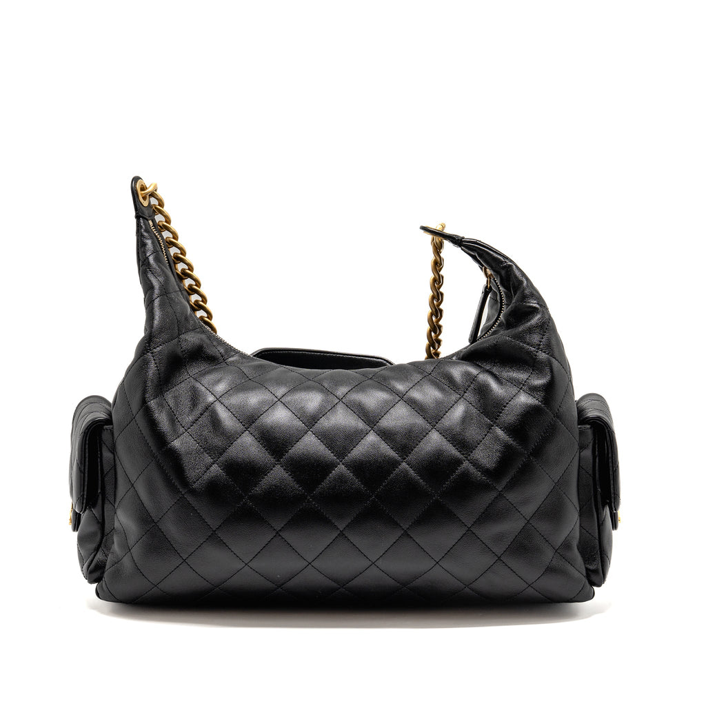 chanel-25c-maxi-hobo-bag-lambskin-black-ghw-microchip