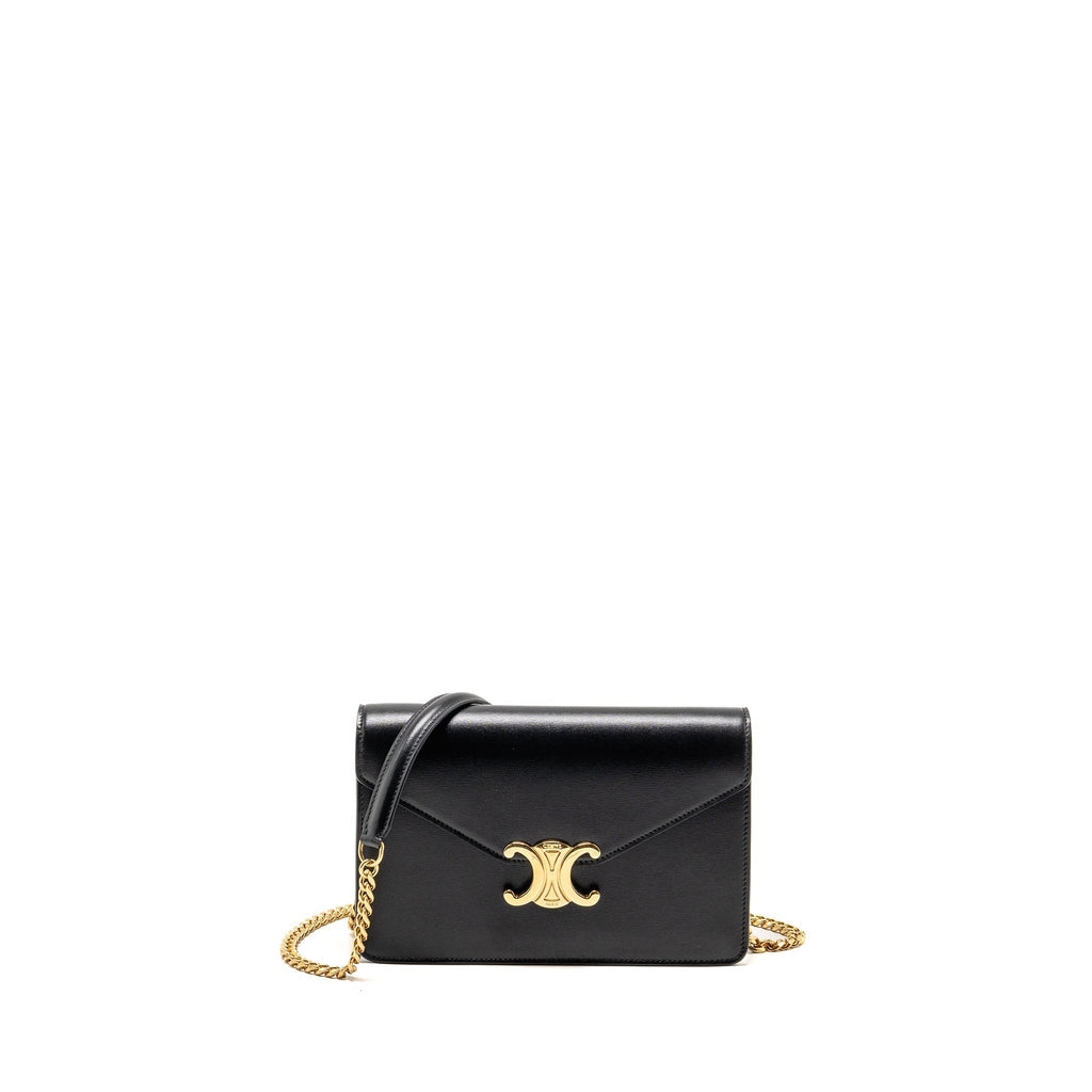 celine-wallet-on-chain-margo-shiny-calfskin-black-ghw