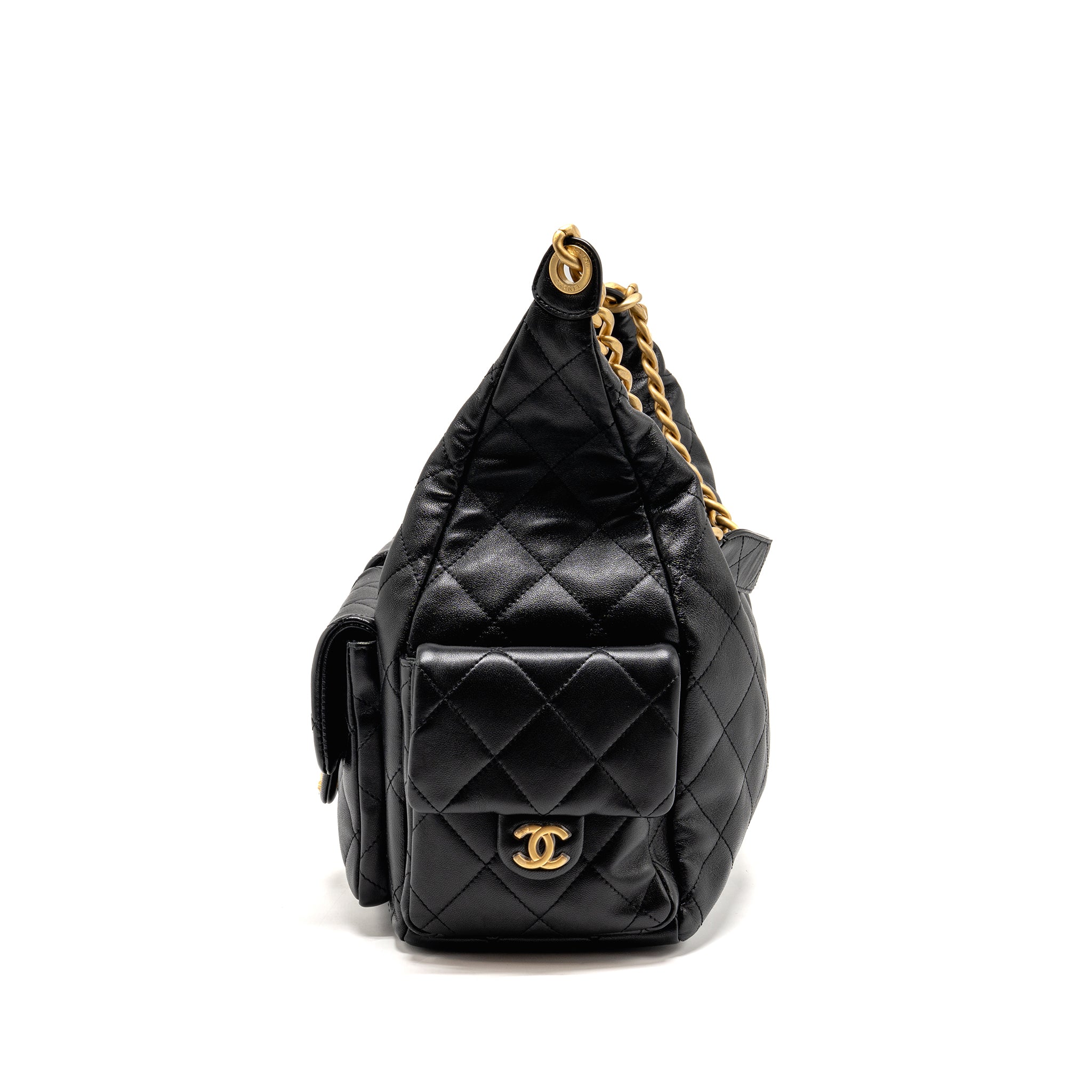 chanel-25c-maxi-hobo-bag-lambskin-black-ghw-microchip