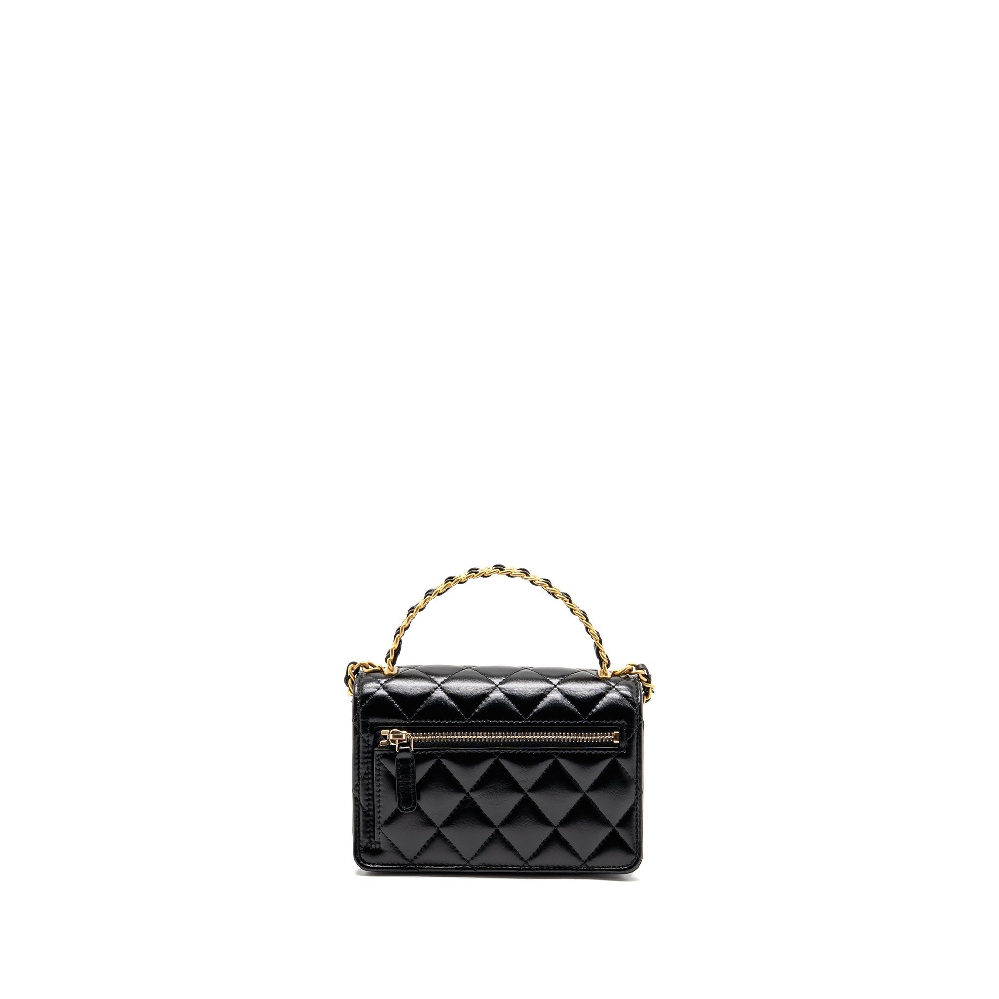 chanel-top-handle-mini-wallet-on-chain-calfskin-black-ghwmicrochip