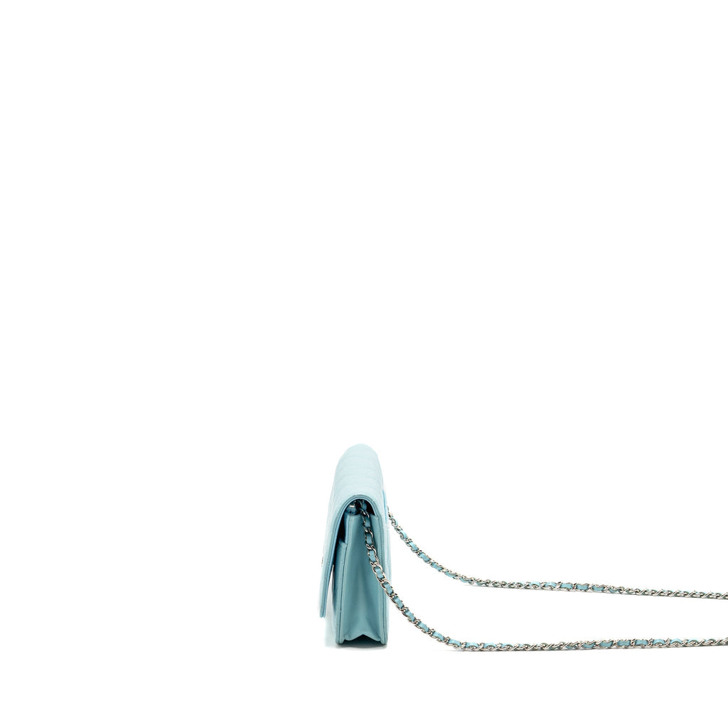 chanel-classic-wallet-on-chain-lambskin-light-blue-shw-1