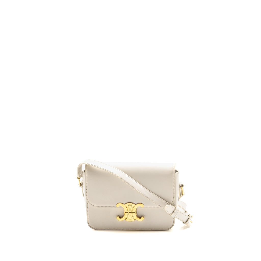 celine-teen-triomphe-bag-calfskin-white-ivory-ghw