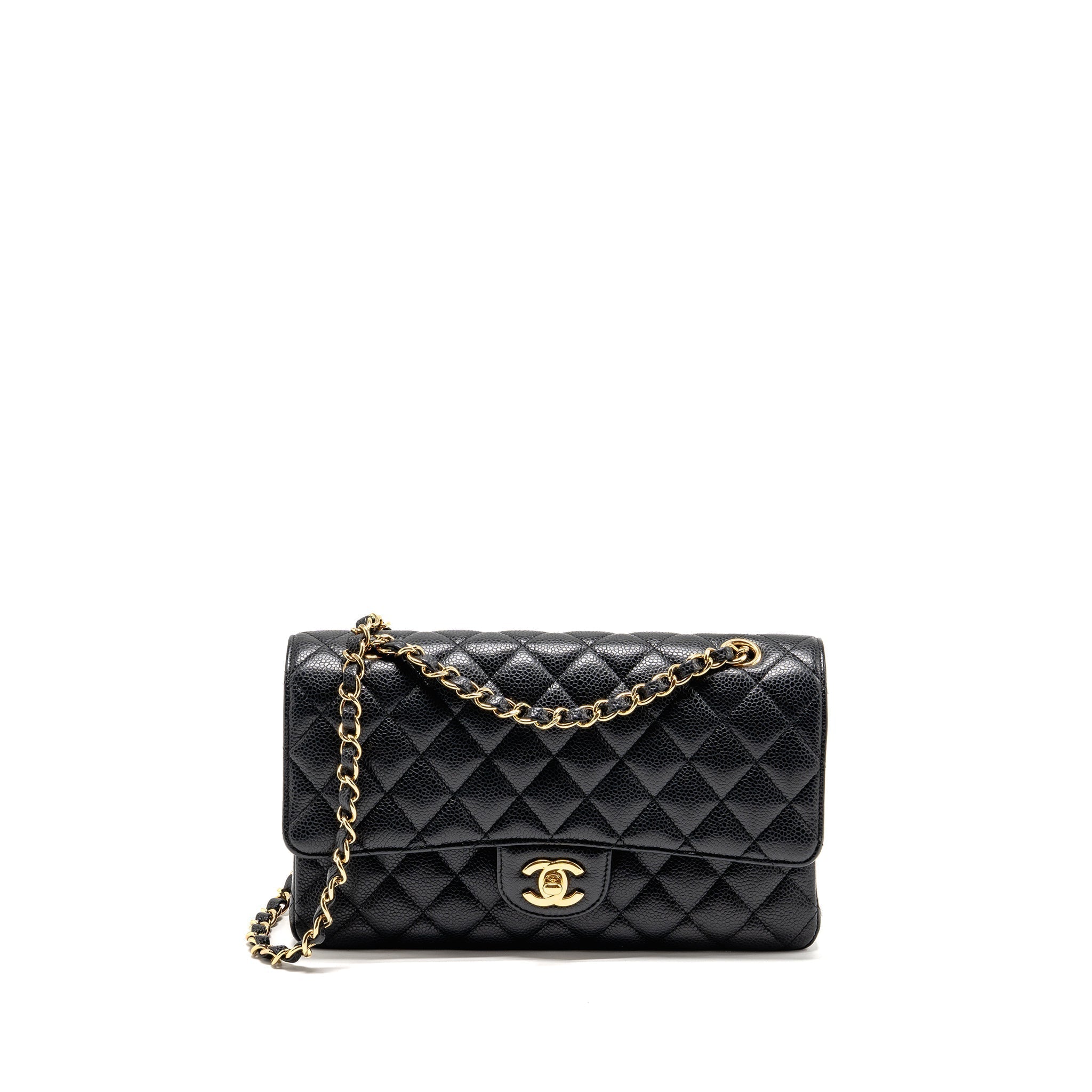 chanel-medium-classic-double-flap-bag-caviar-black-ghw-copy-2
